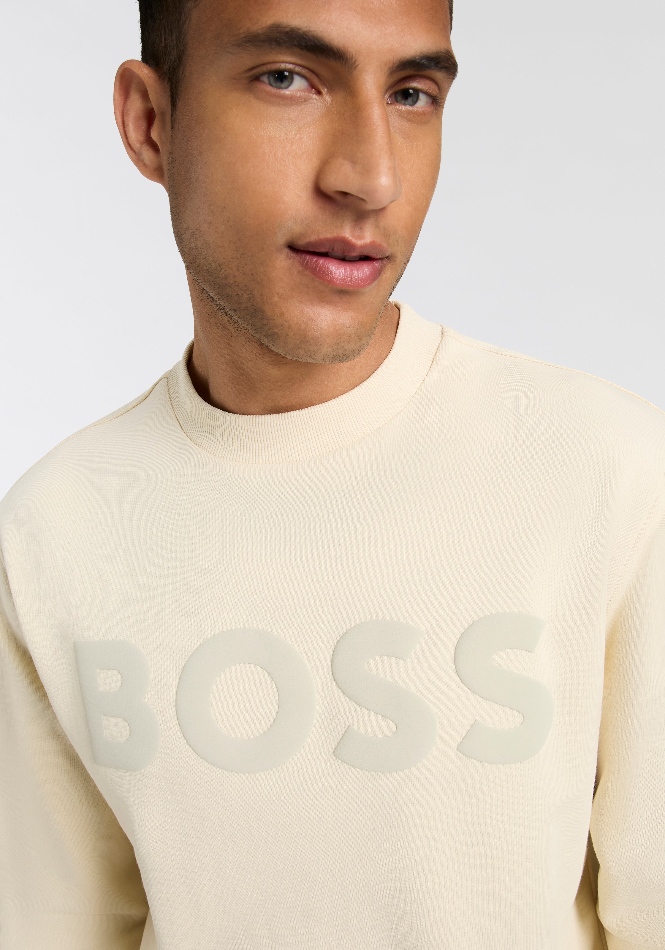 BOSS ORANGE Sweatshirt »WeBasicCrew«, mit Rundhalsausschnitt