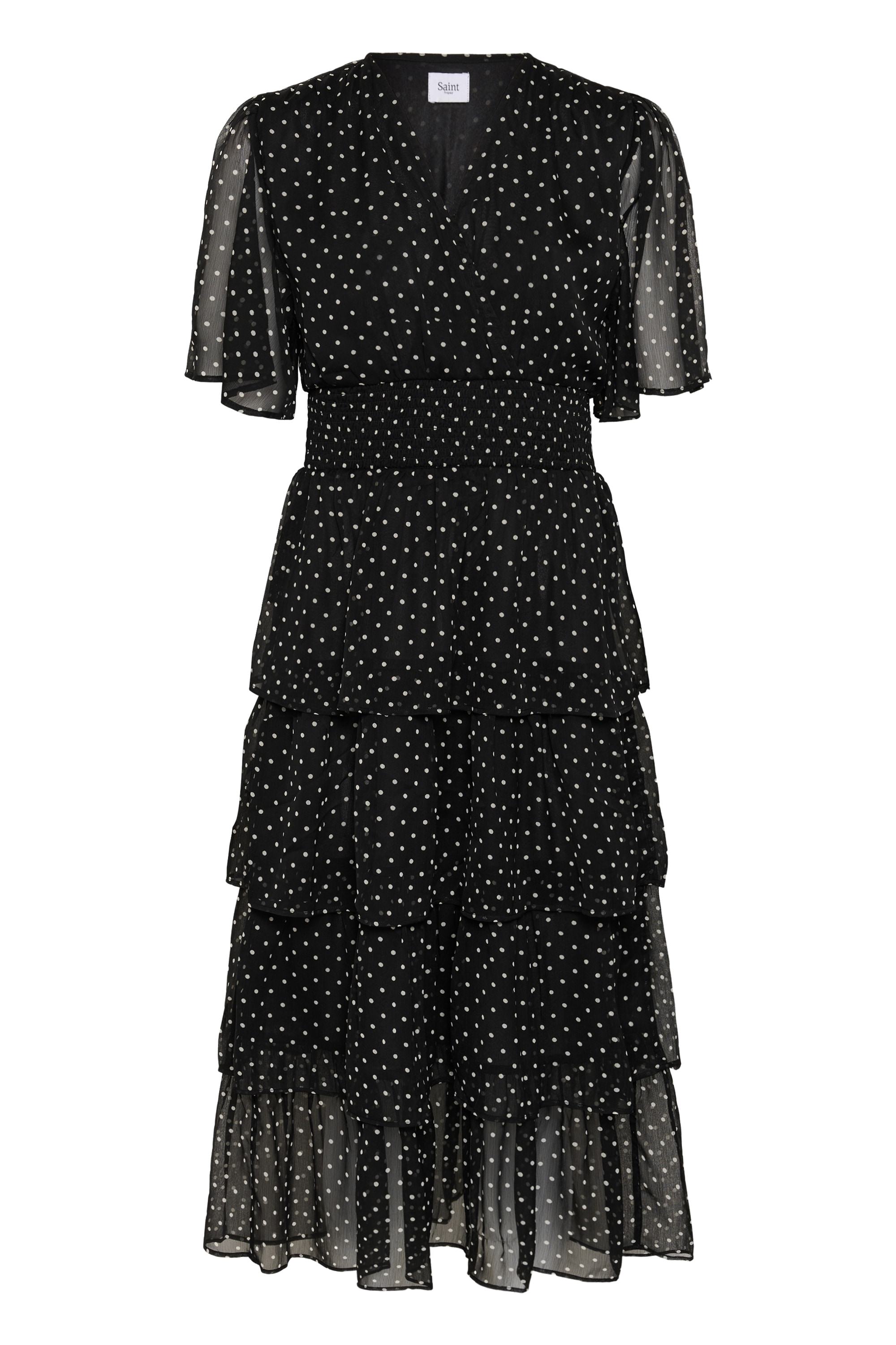 Saint Tropez Midikleid "Damen Kleid SvannaSZ"