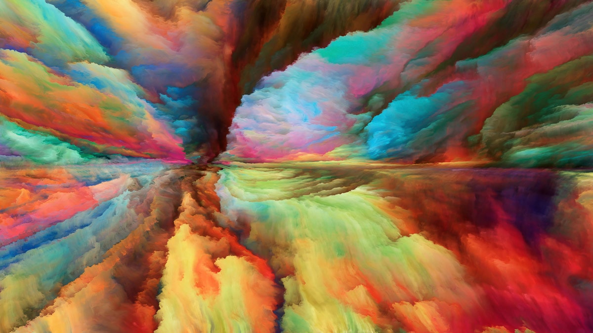 Papermoon "Abstraktes Universum"