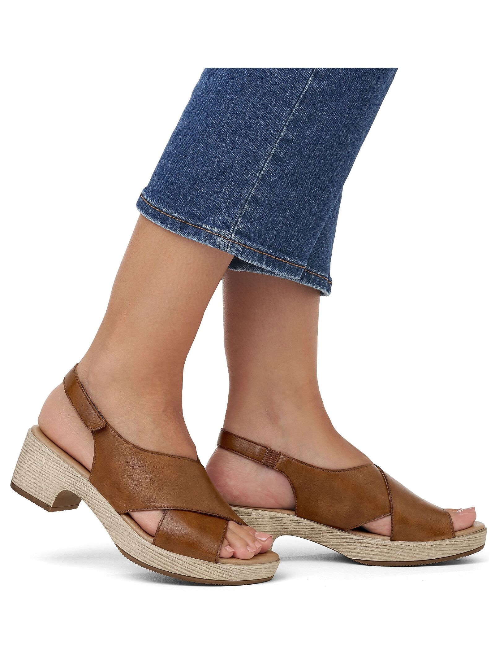 Remonte Riemchensandale »Remonte Sandalen Glattleder«