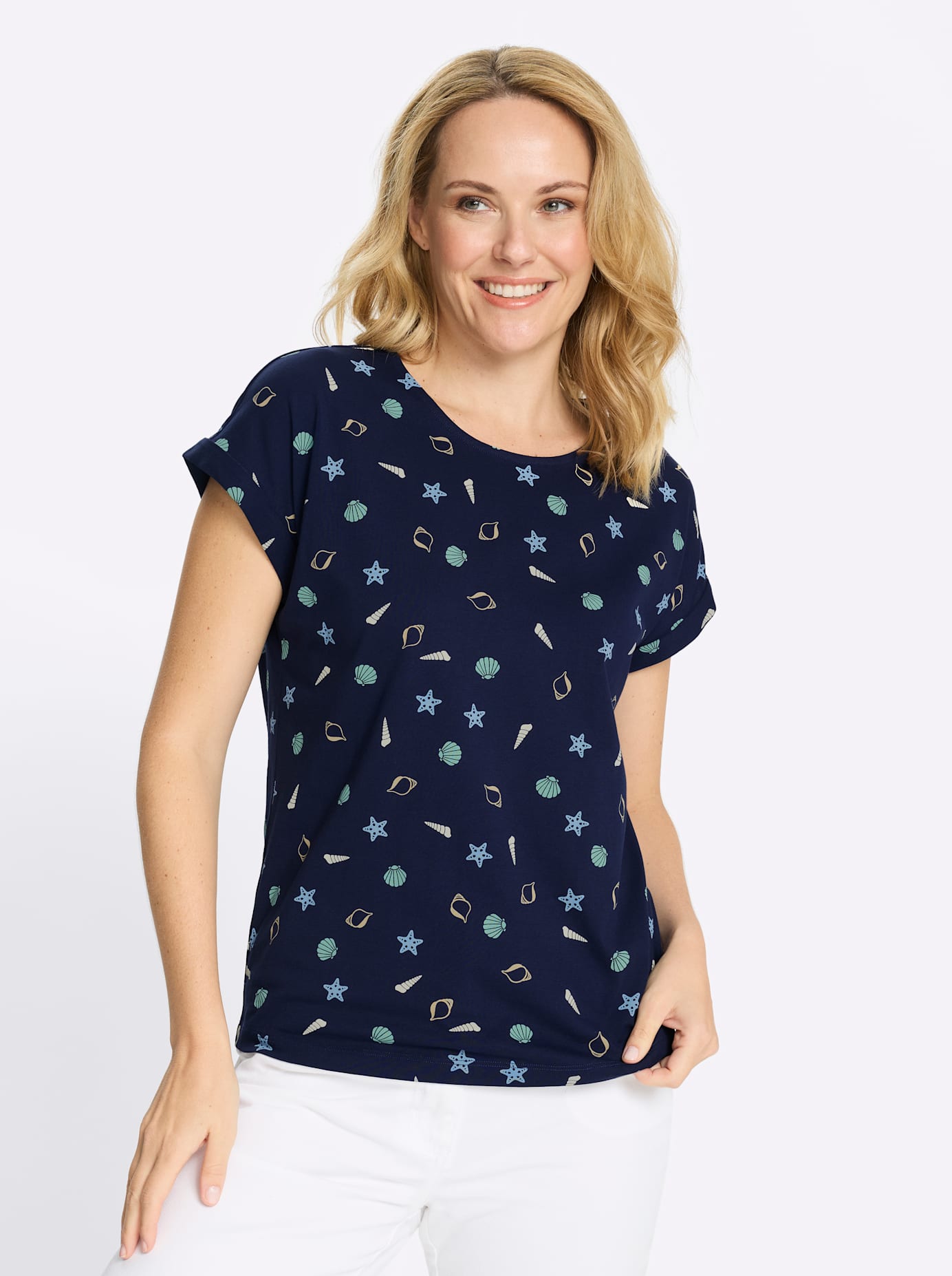 Classic Basics Rundhalsshirt "Rundhals-Shirt" 1