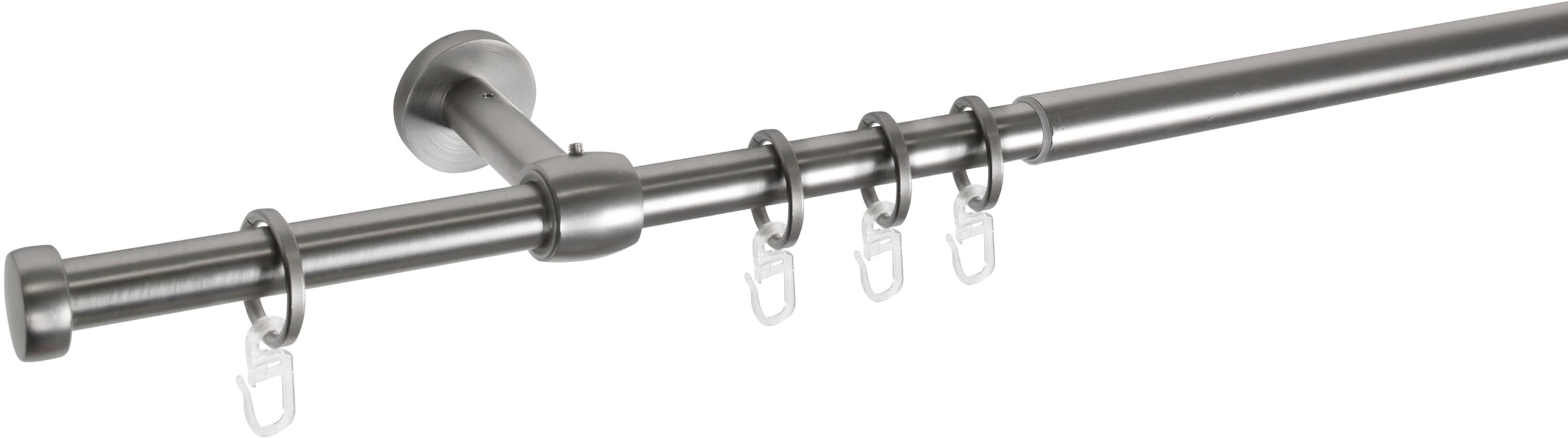 mydeco Gardinenstange "Cap-Noble" Ø 16 mm 1 läufig-läufig ausziehbar günstig online kaufen