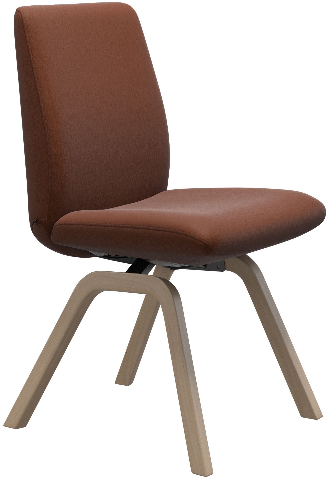 Stressless Polsterstuhl "Laurel" () Low Back, Größe L, mit schräggestellten Beinen in Eiche gekalkt