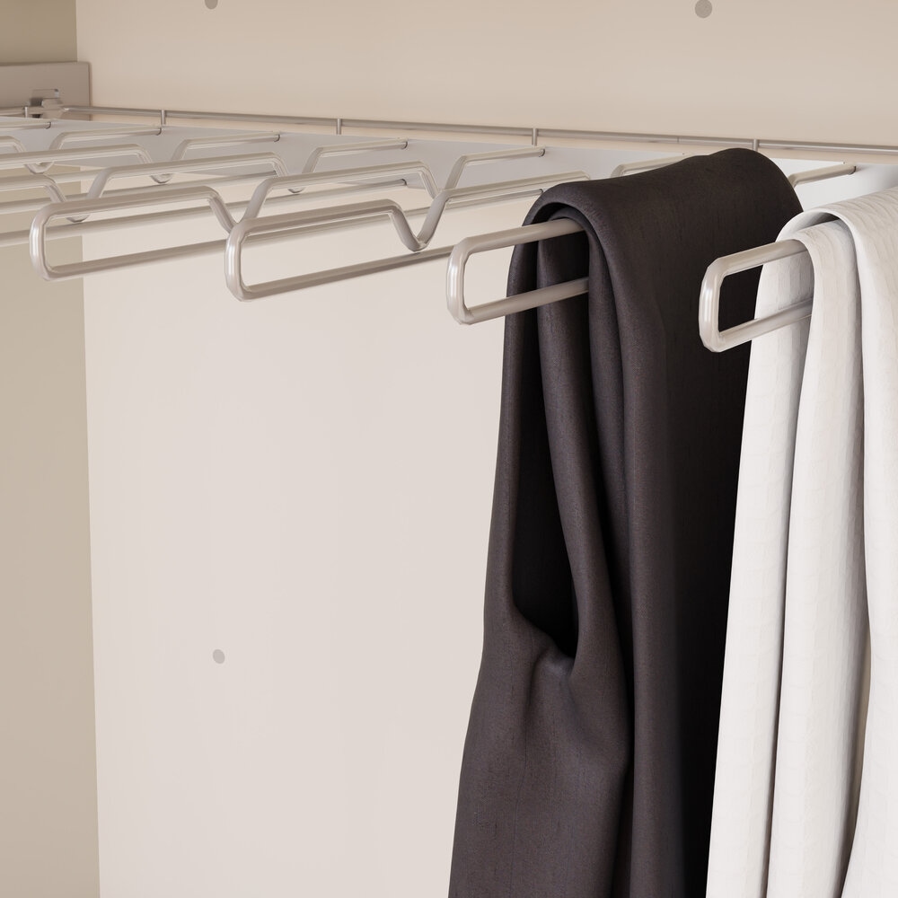 FORTE Inneneinteilung B/H/T 52/5,2/50 cm, einfache Montage, Metall