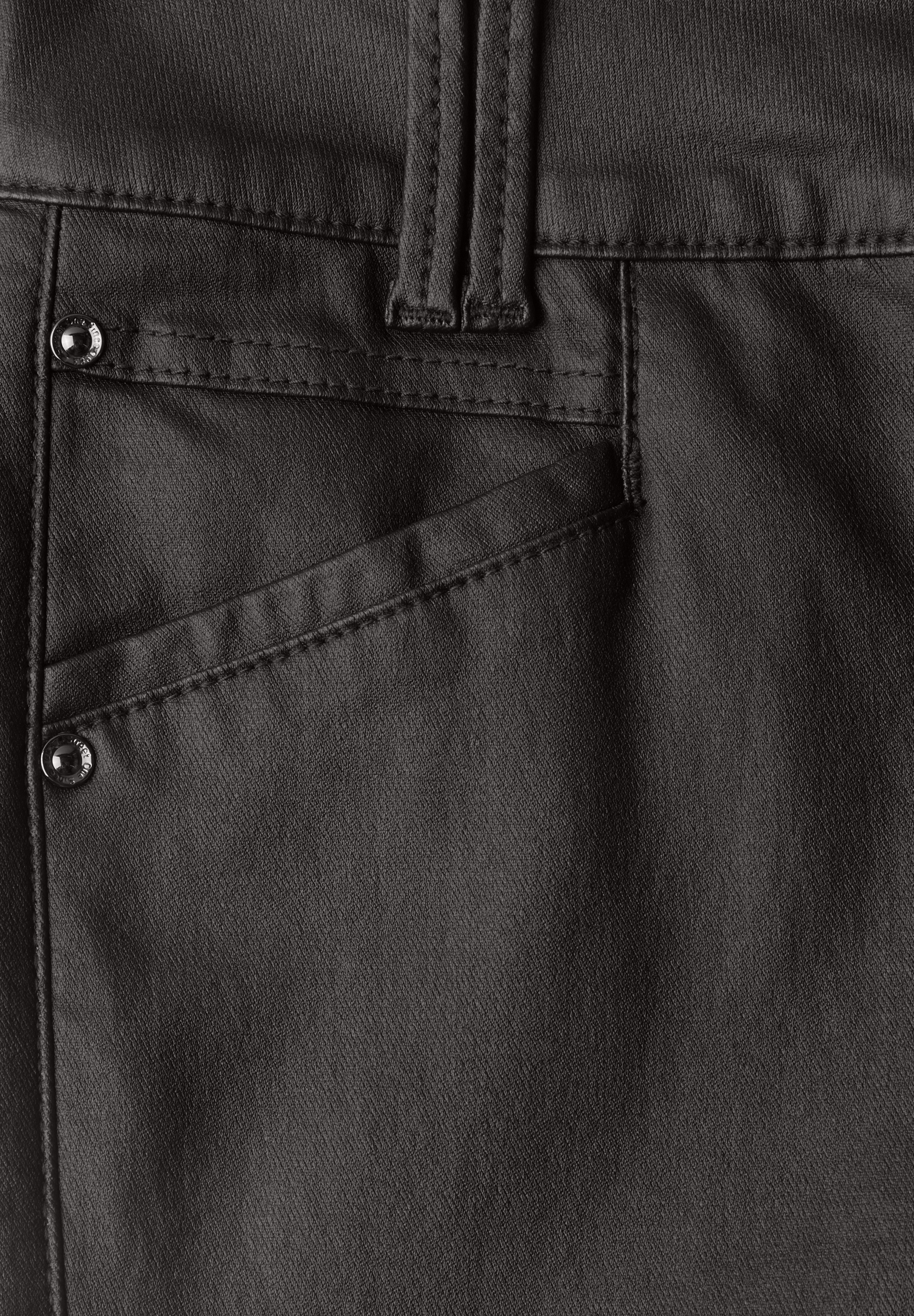 STREET ONE Stoffhose  mit Coating