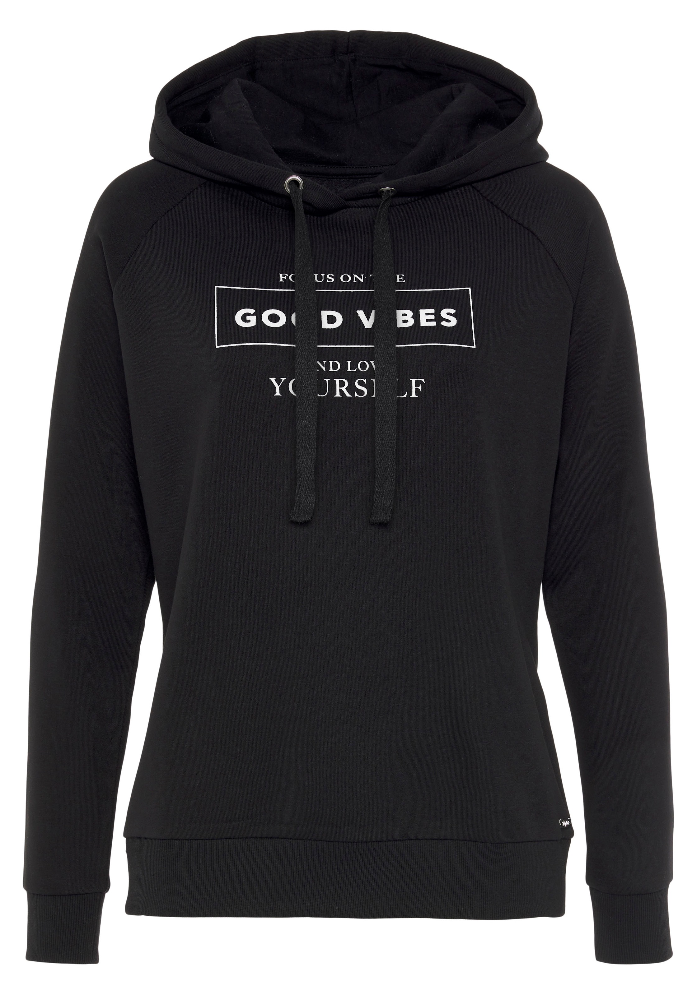 Buffalo Kapuzensweatshirt, mit Foildruck, Loungwear günstig online kaufen
