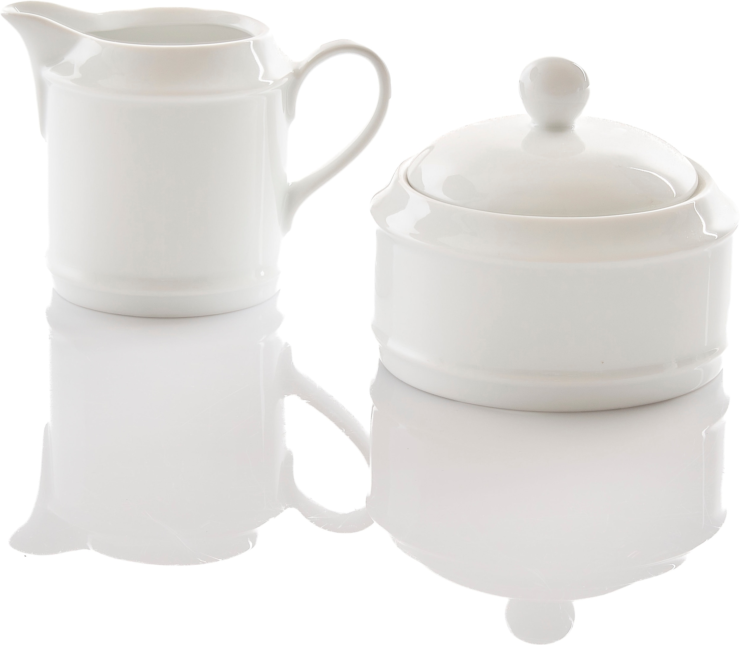 Retsch Arzberg Milch- und Zuckerset "HEIKE WEISS, Geschirr-Set, 2-tlg. für günstig online kaufen