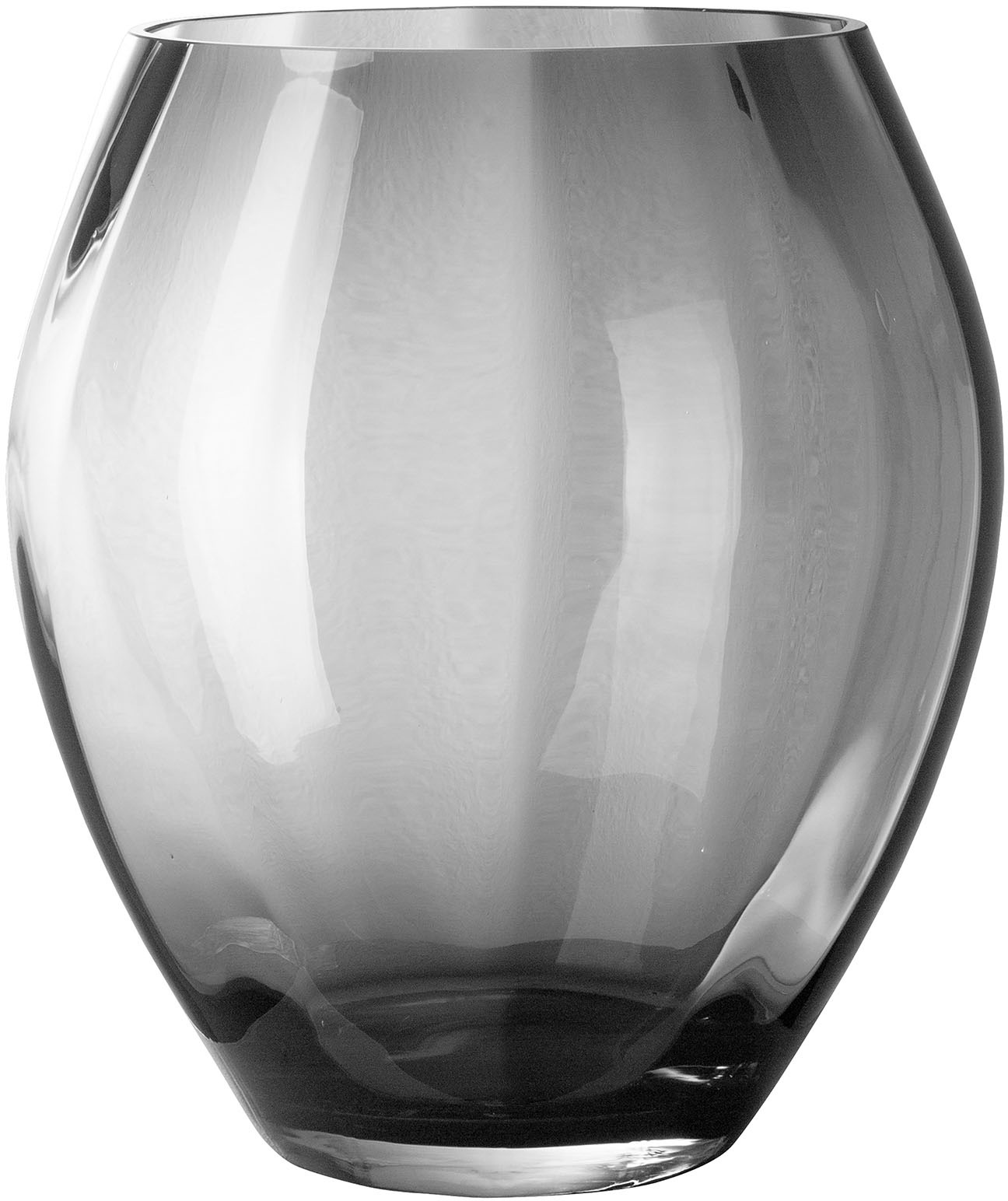 Fink Tischvase "LILIAN", (1 St.), aus Glas, mundgeblasen, mit blütenähnlicher Kannelierung
