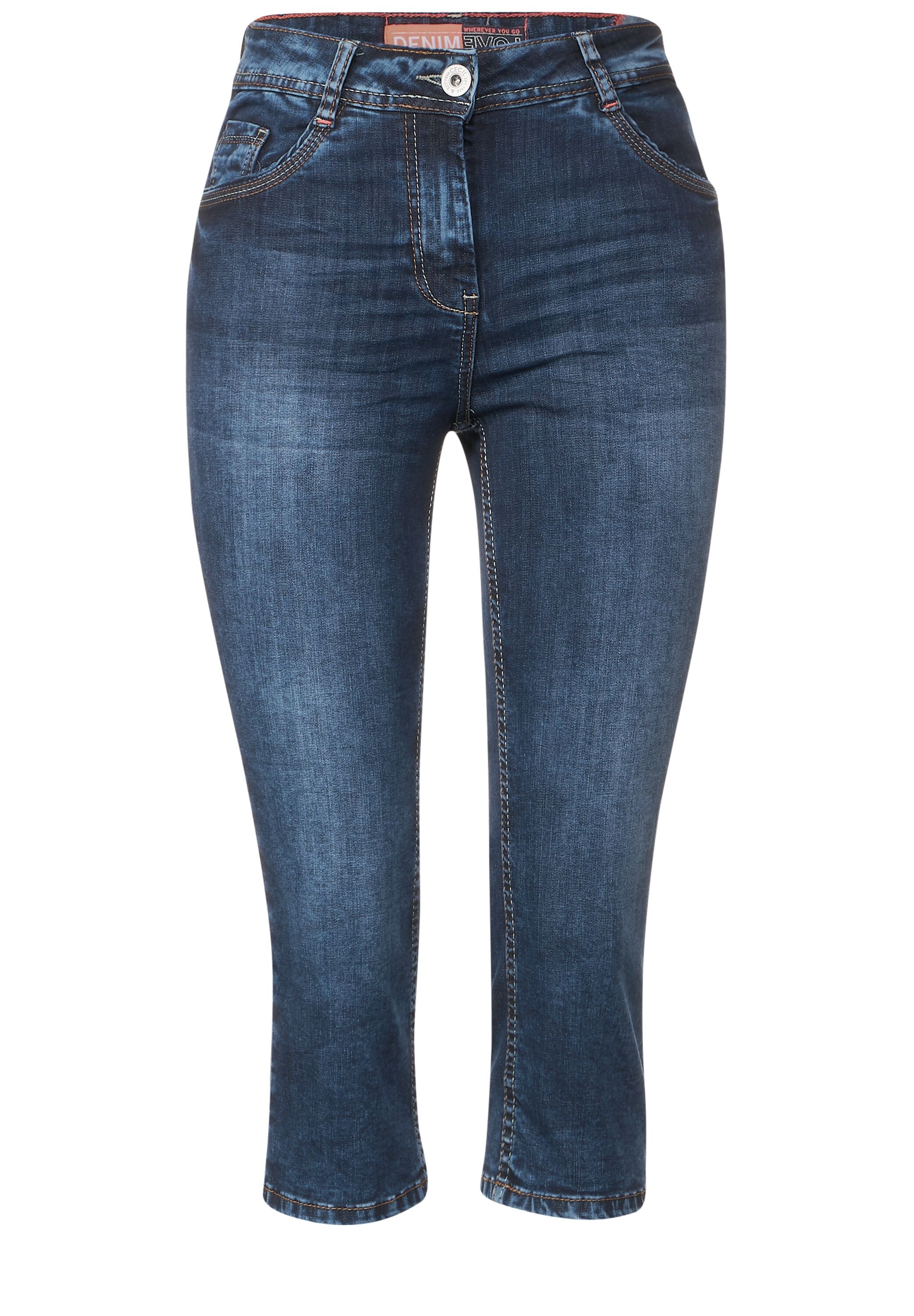 Cecil Gerade Jeans, 5-Pocket-Style
