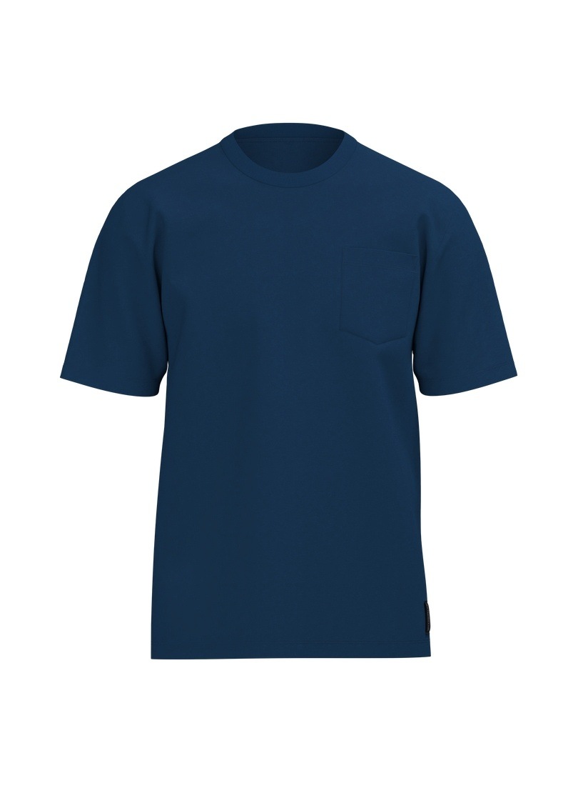 Trigema T-Shirt "TRIGEMA T Shirt aus Biobaumwolle mit Brusttasche" 1 günstig online kaufen