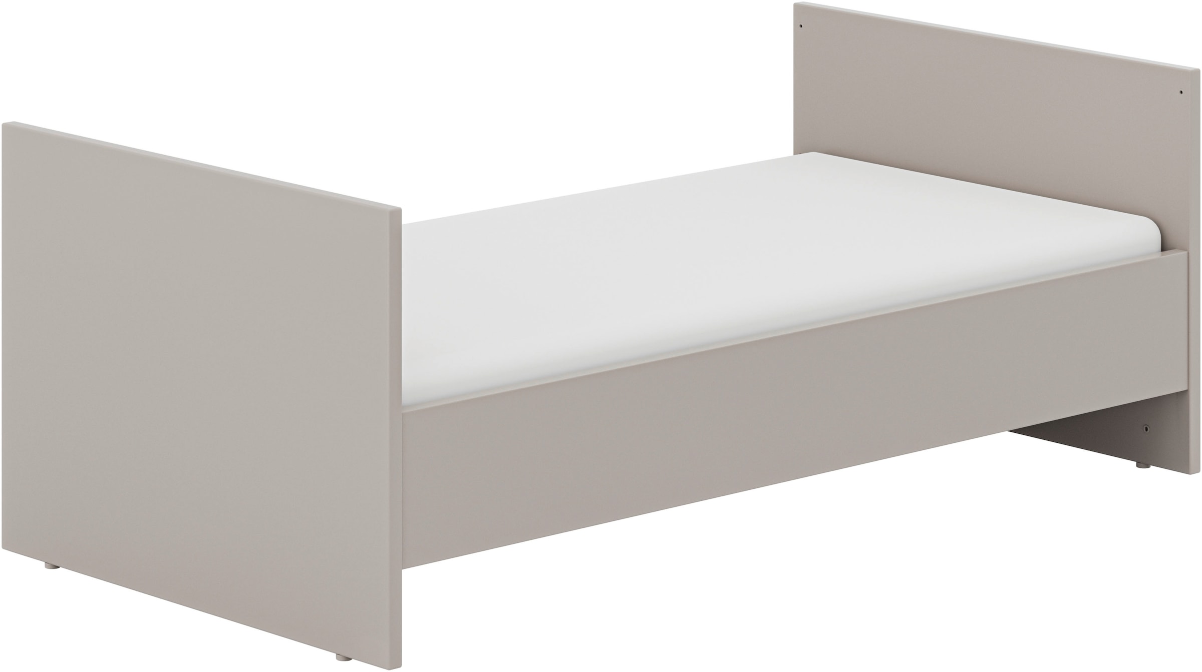 YUNY by PAIDI Umbauseiten »BROTHER STU für den Umbau vom Babybett zum Juniorbett«, Erweiterungs-Set Kinderbett 70x140cm in Taupe