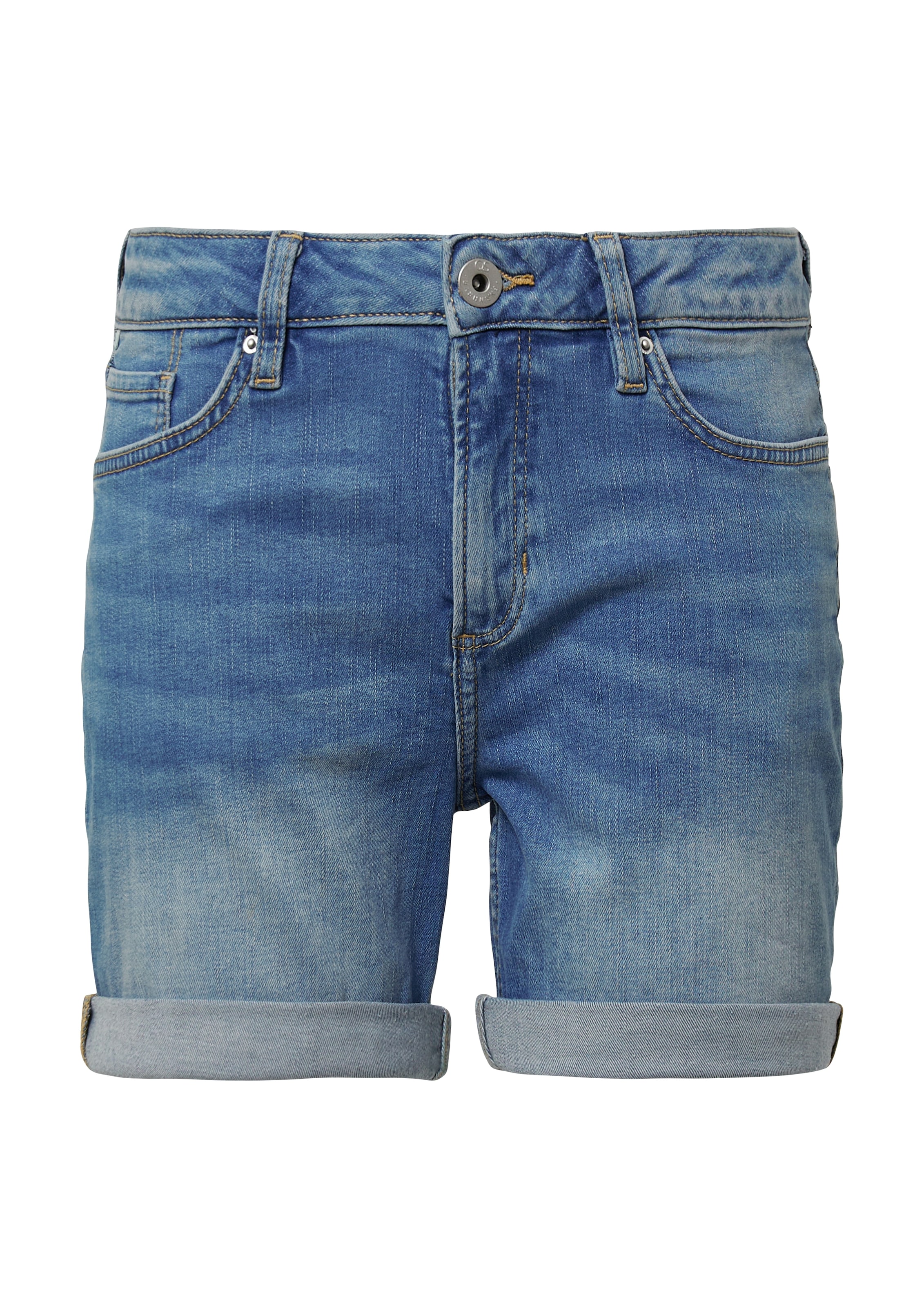 QS Bermudas, Denim, extra kurz