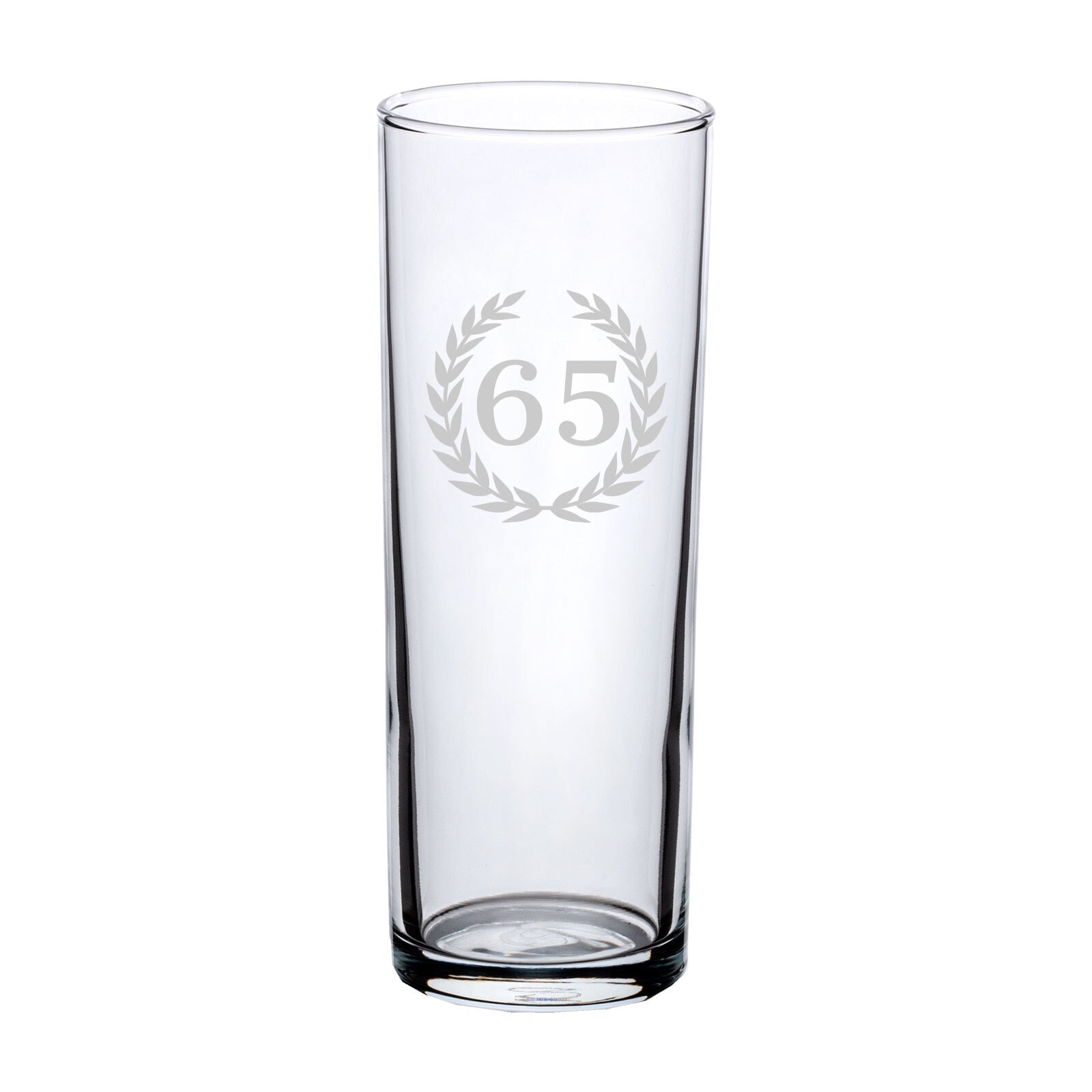 LUXENTU Bierglas »Kölschglas Kölner Stange mit Gravur 65. Jubiläum 0,2 Liter transparent«