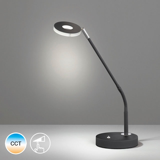 FISCHER & HONSEL LED Tischleuchte »Dent«, 1 flammig, Leuchtmittel LED-Modul | LED fest integriert, 3-Stufen-CCT Technologie