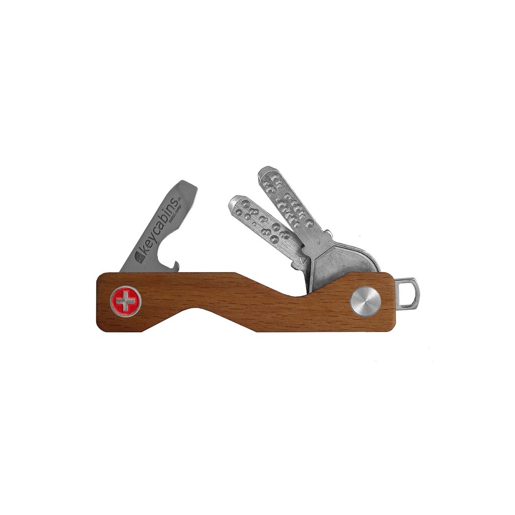 keycabins Schlüsselanhänger »Wood S3«