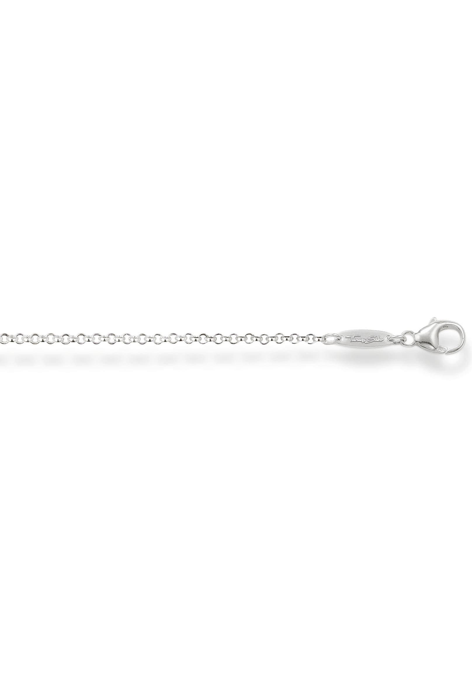 Collierkettchen THOMAS SABO "Erbskettengliederung, 2,0 mm breit" Gr. 45, silber (silberfarben), Halsketten, Damen, 45, Silber 925 (recycelt)