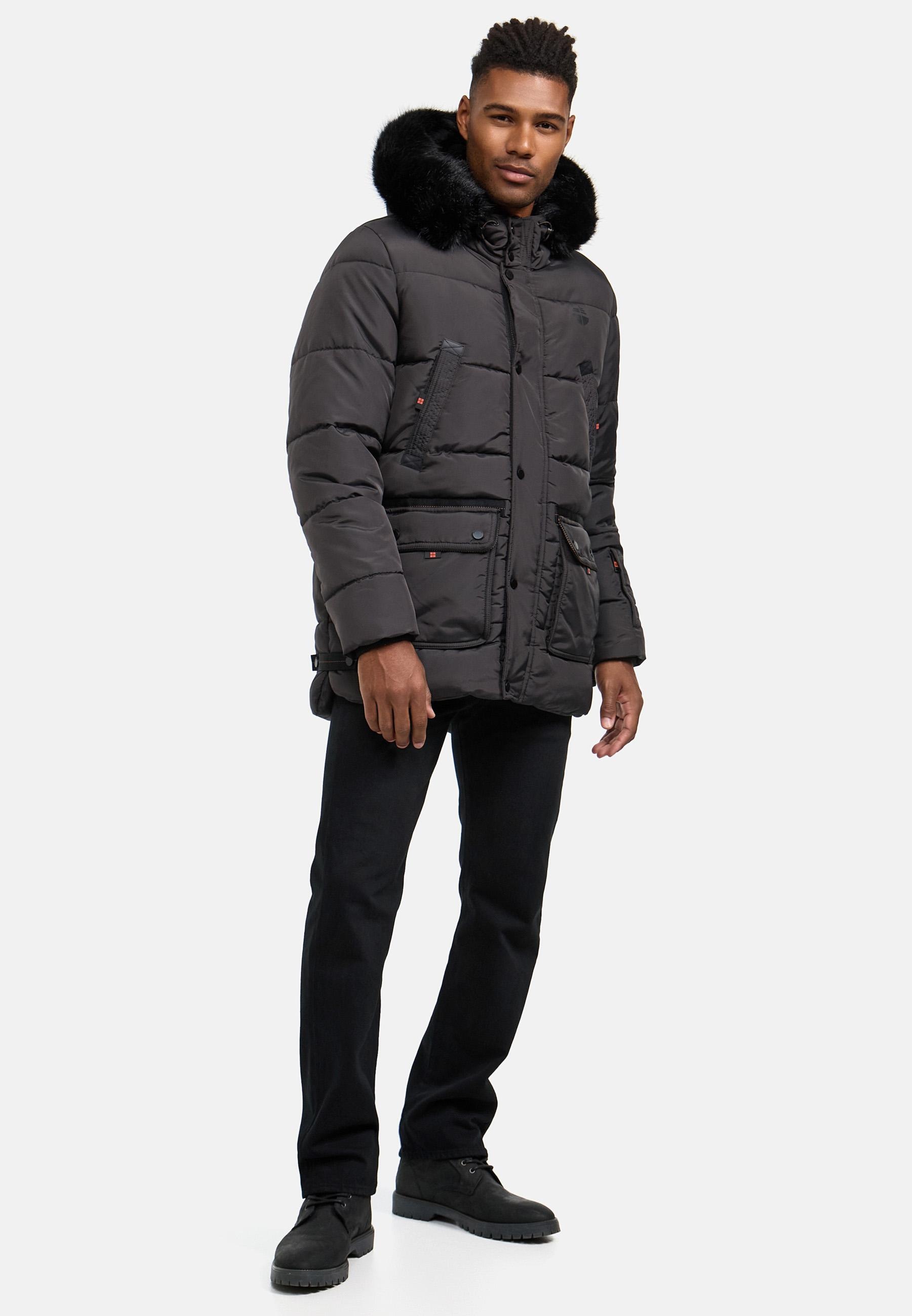 Stone Harbour Steppjacke »Mironoo«, mit Kapuze, stylische Outdoorjacke mit großer Kapuze