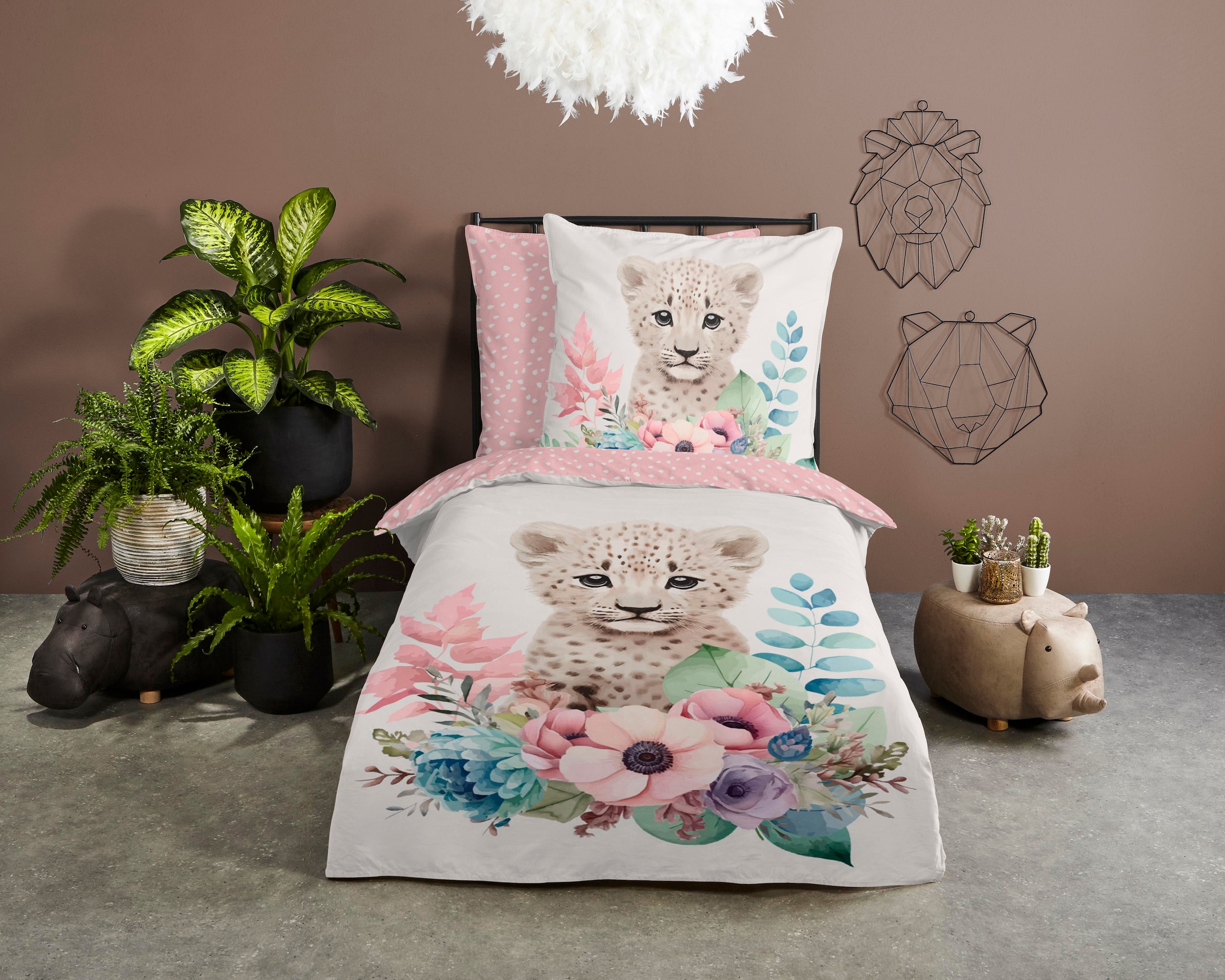 good morning Kinderbettwäsche "Sama" 2 Stk. tlg. Baumwolle, 135x200, Reißve günstig online kaufen