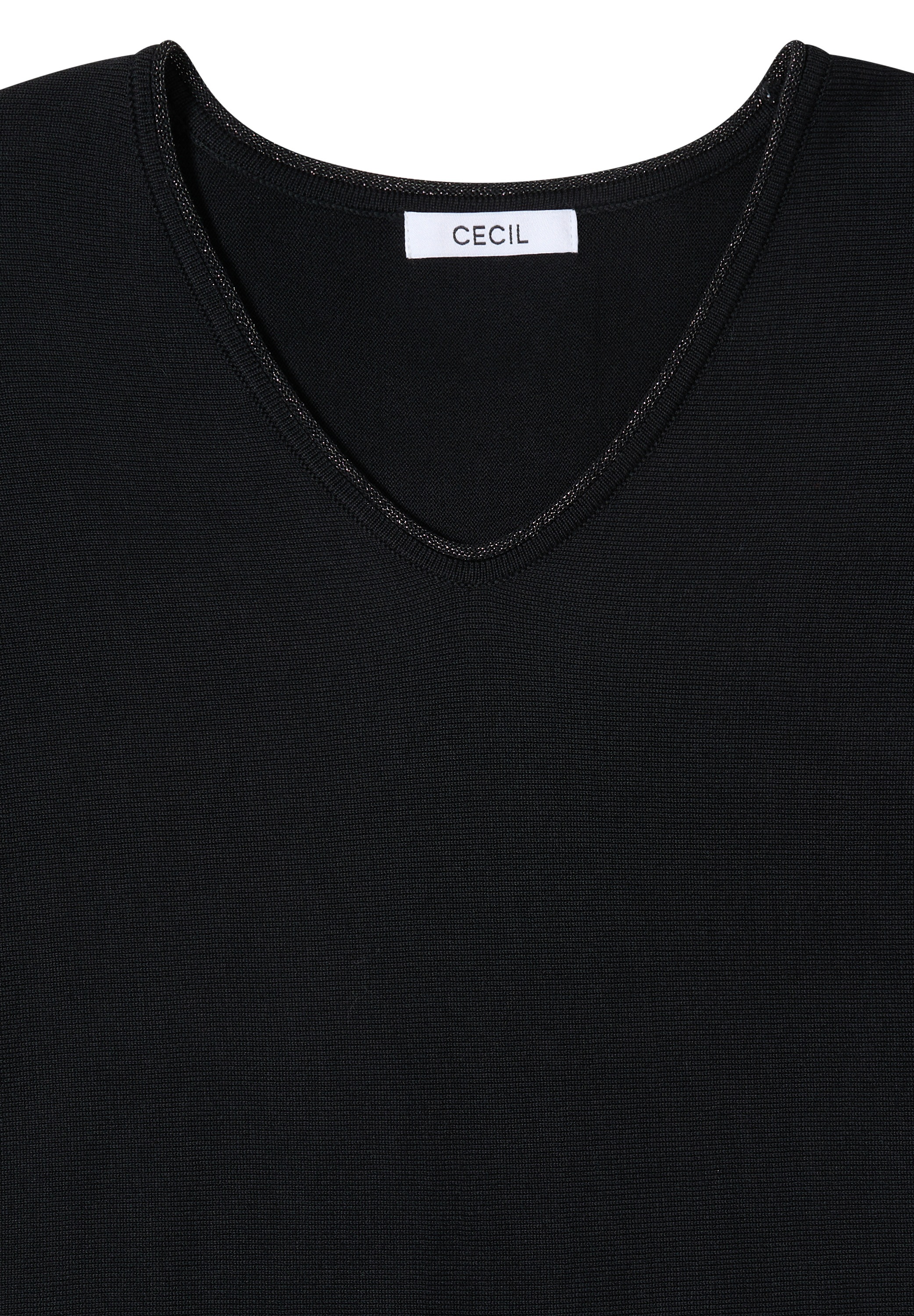 Cecil Strickpullover aus softem Materialmix