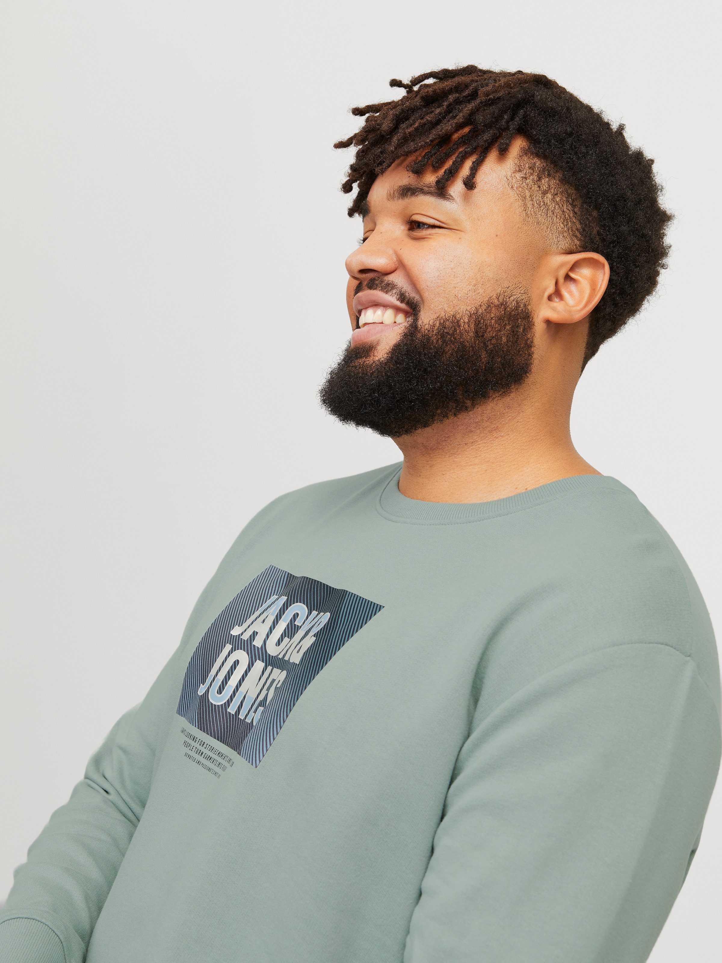 Jack & Jones PlusSize Sweatshirt "JJHUDSON SWEAT CREW NECK PLS" günstig online kaufen