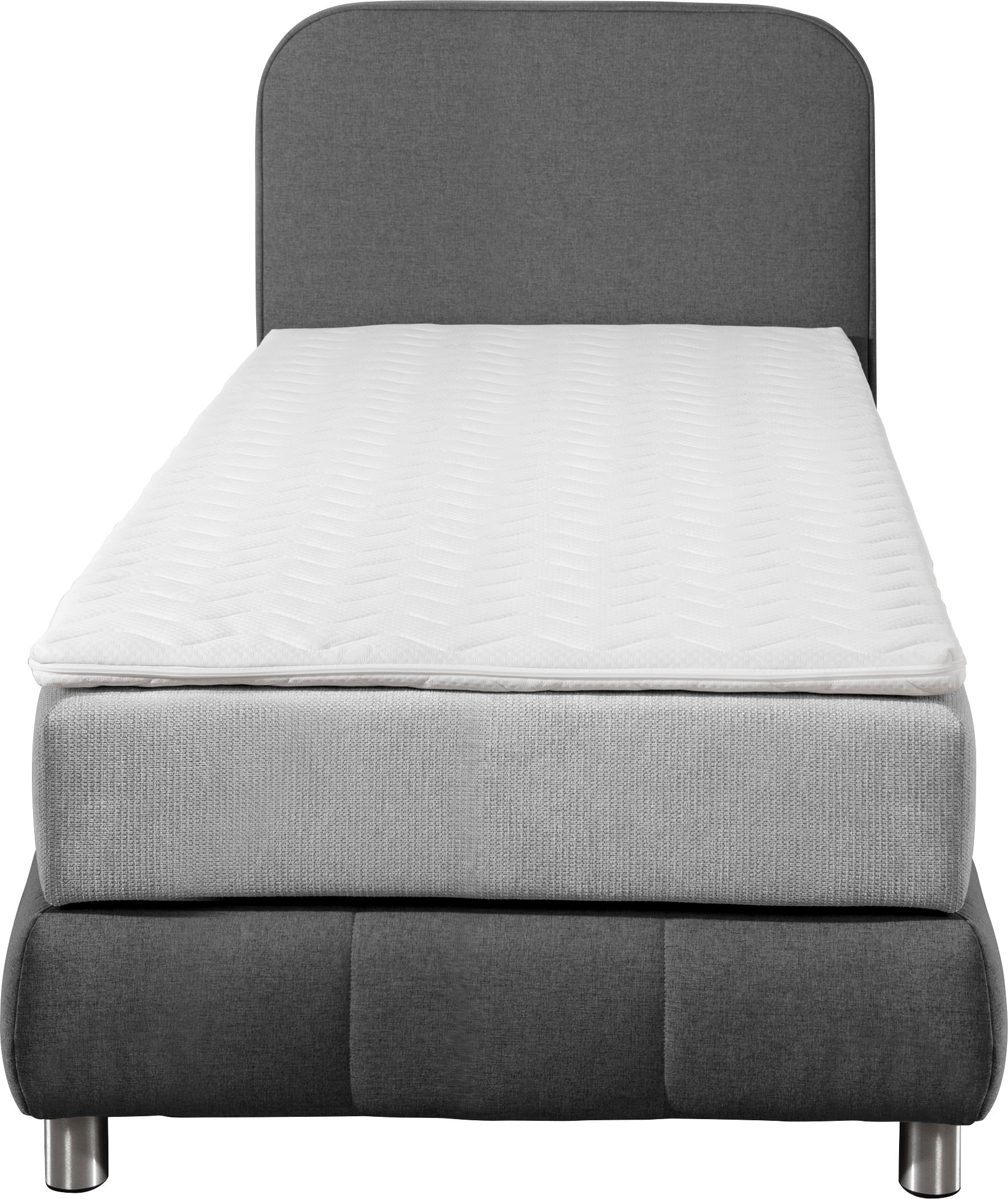 Home affaire Boxspringbett »Cesson, in verschiedenen Breiten« inkl. Topper, wahlweise in H2, H3 oder H4 erhältlich