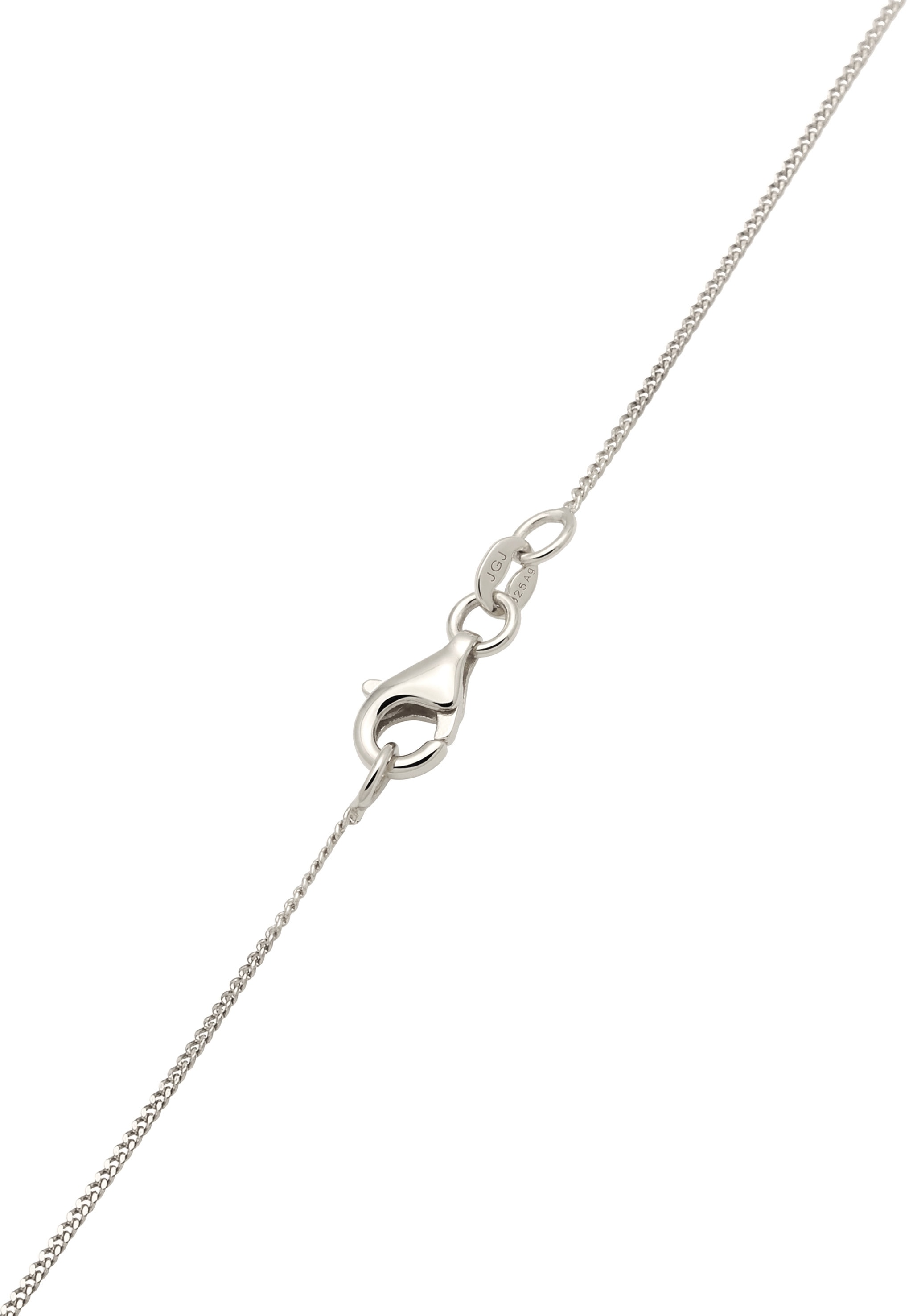 Elli Kette mit Anhänger »Halskette Melted Buchstabe J 925 Sterling Silber«