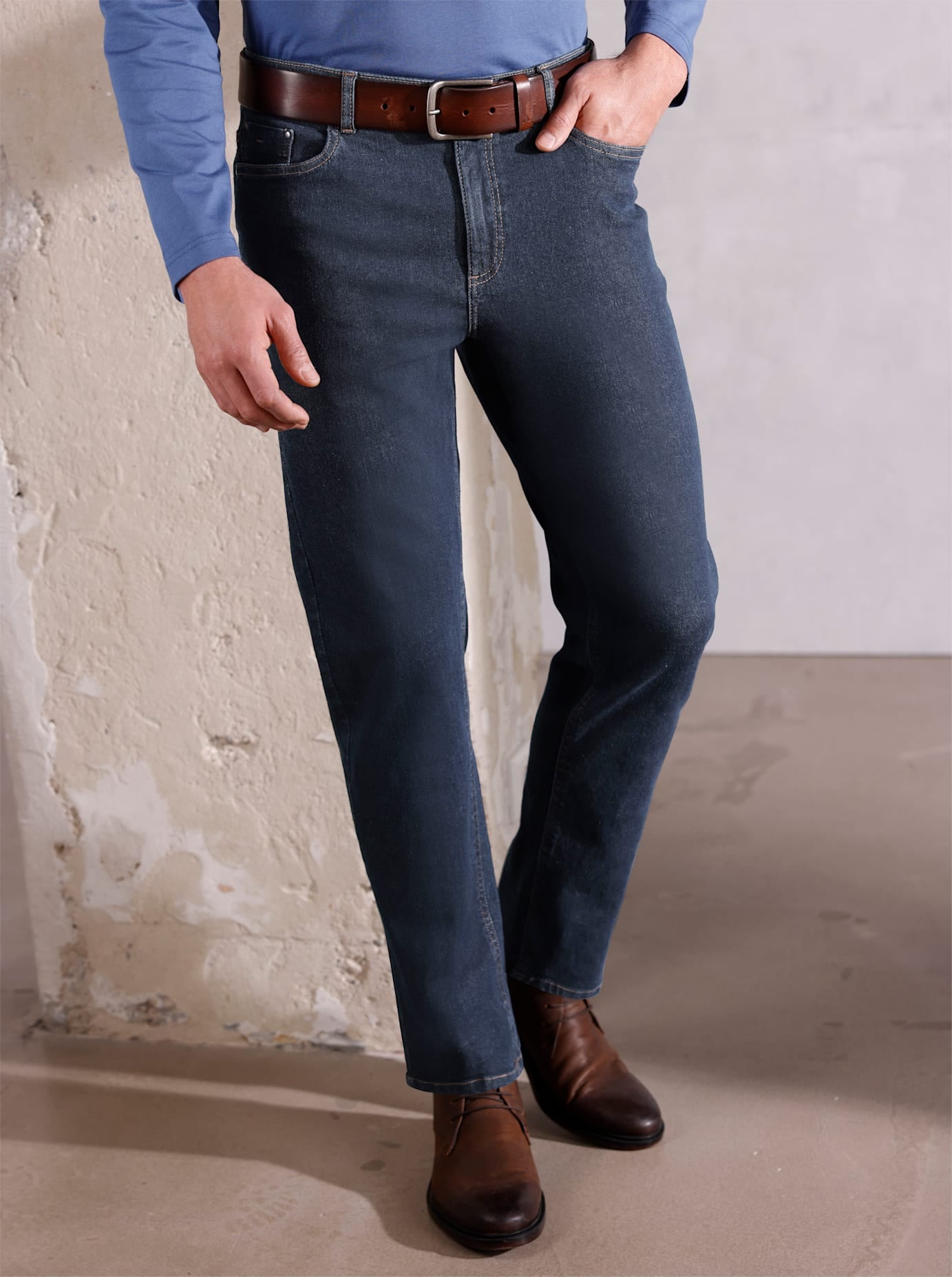 Classic 5-Pocket-Jeans 1 Stk. tlg. günstig online kaufen