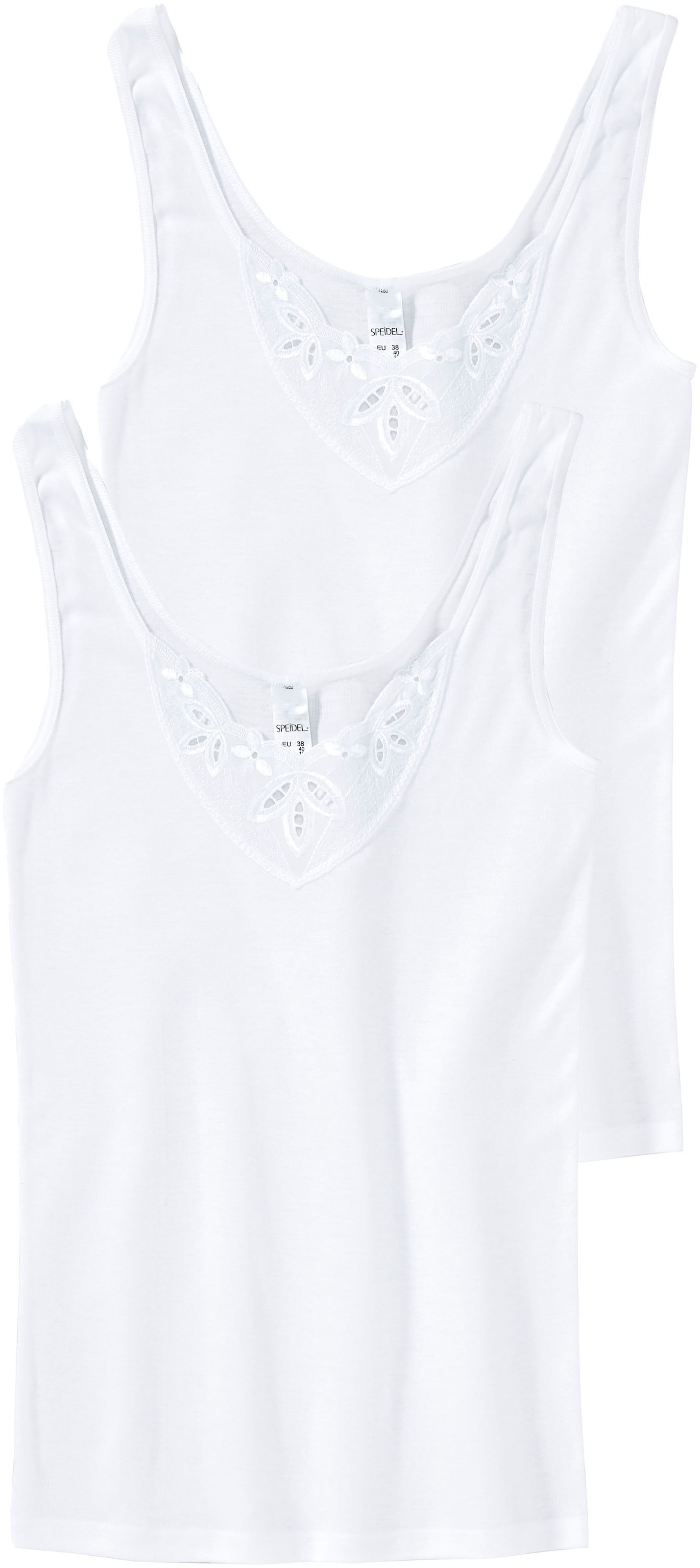 Speidel Achselhemd "Noelle", eng, V-Ausschnitt, ohne Schadstoffe, Baumwolle günstig online kaufen