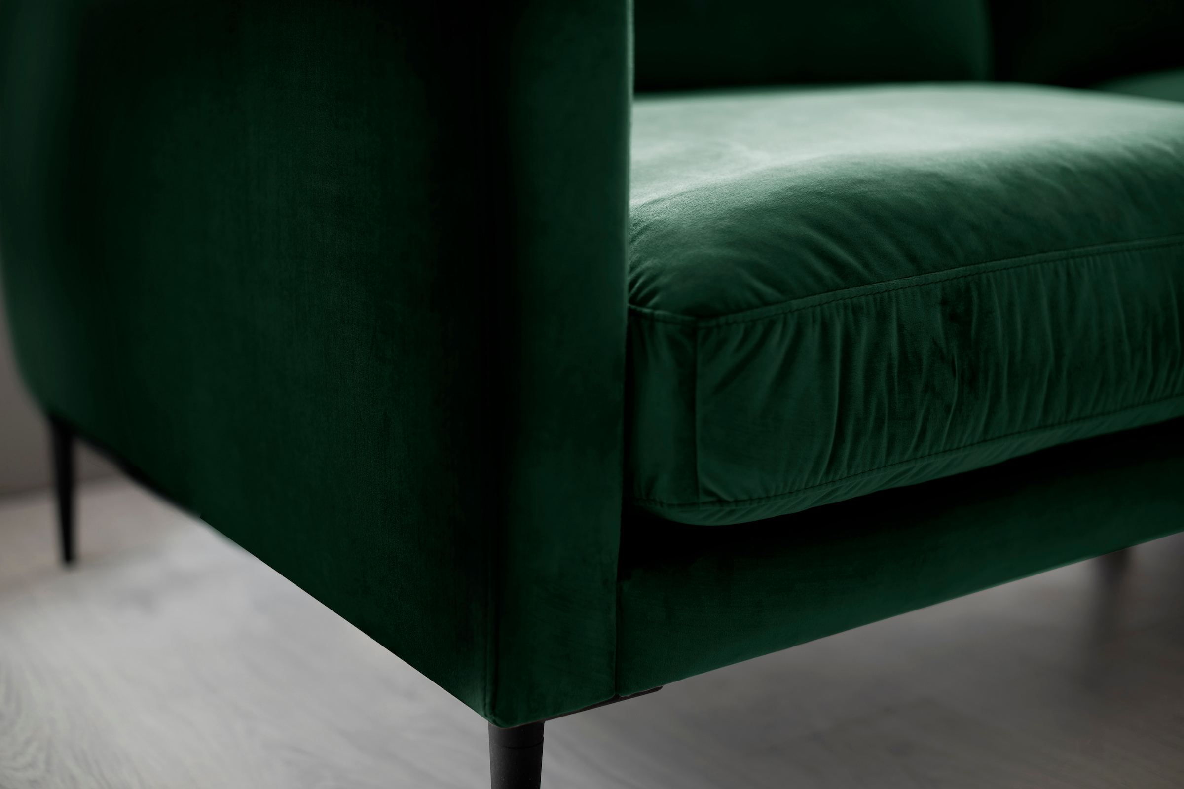 Trends by HG 3-Sitzer »Svea«, mit Metallfuß, frei im Raum stellbar