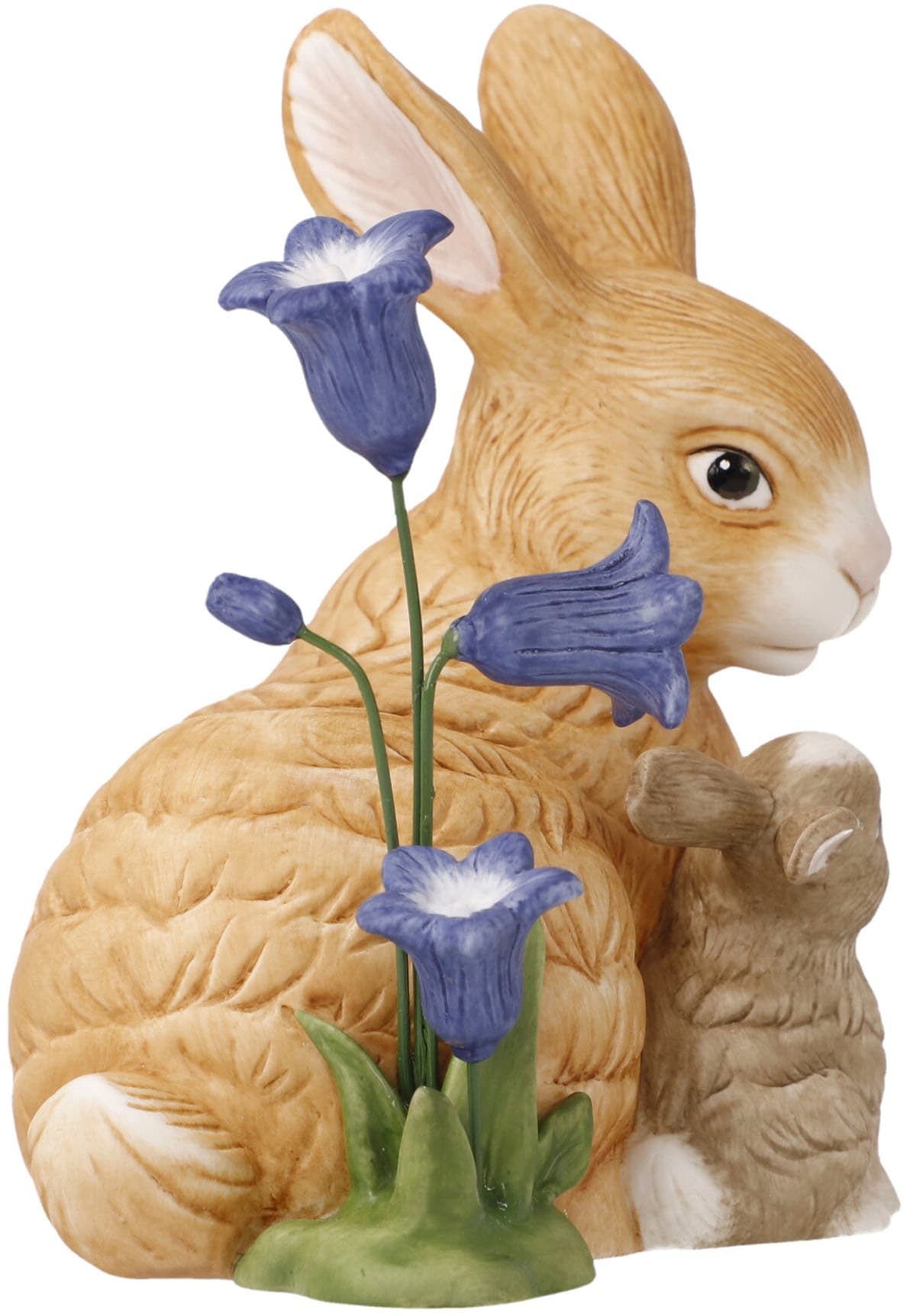 Sammelfigur, | Hasenpaar mit Goebel Osterhase blauen bestellen BAUR Glockenblumen »Jahreshase 2023«,
