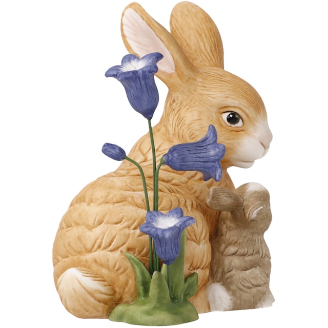 Goebel Osterhase »Jahreshase 2023«, Sammelfigur, Hasenpaar mit blauen  Glockenblumen bestellen | BAUR