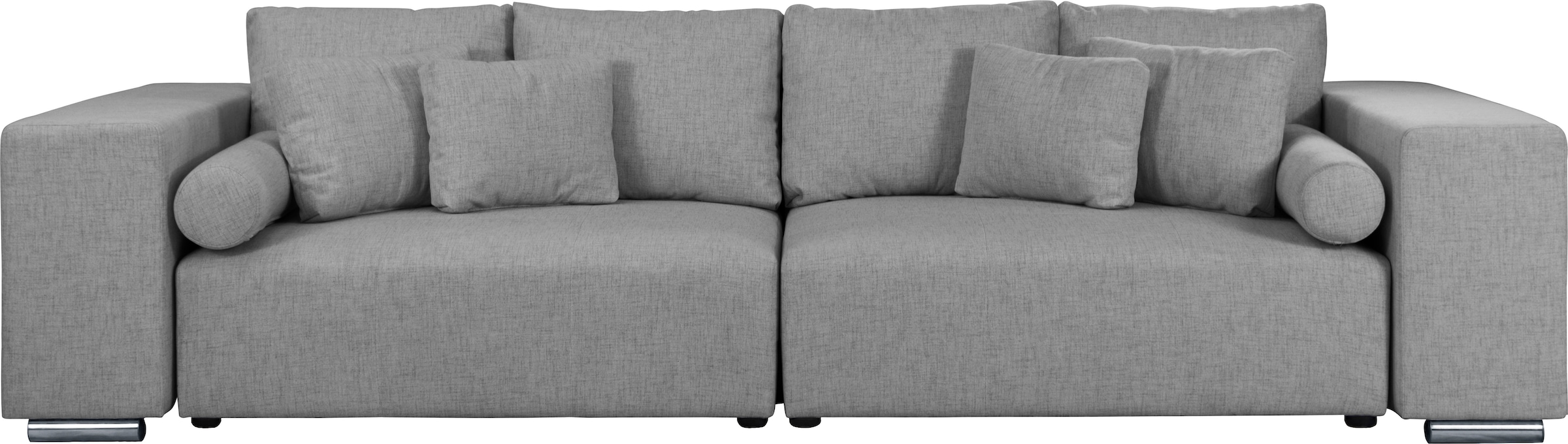 INOSIGN Big-Sofa "Aliya", incl. Bettfunktion und Bettkasten, Breite 290 cm,incl. Zierkissen