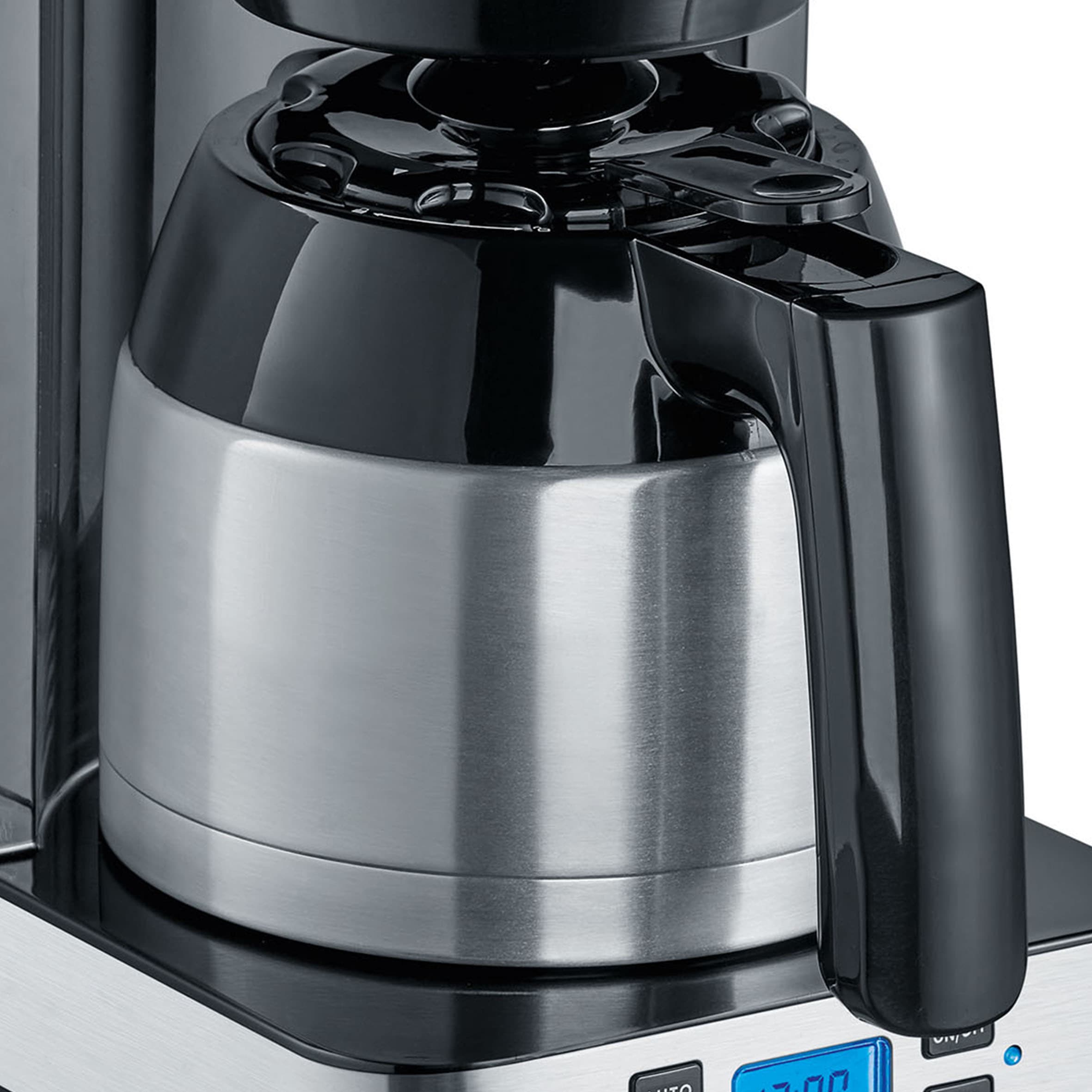 Graef Filterkaffeemaschine »FK 512«, 1 l Kaffeekanne, Korbfilter, 1x4, mit Timer und Thermokanne