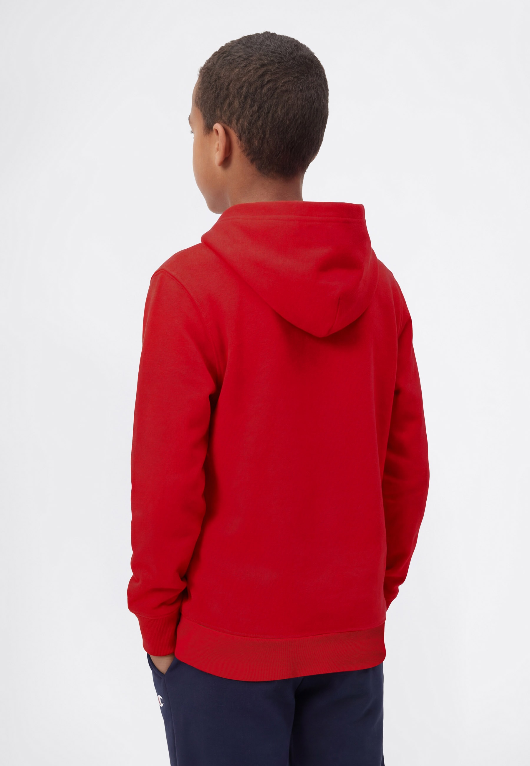 Champion Kapuzensweatshirt »ICONS CONTRAST Terry Hoodie«, mit Kapuze, Langarm, aus Baumwolle und Polyester, gerader Abschluss
