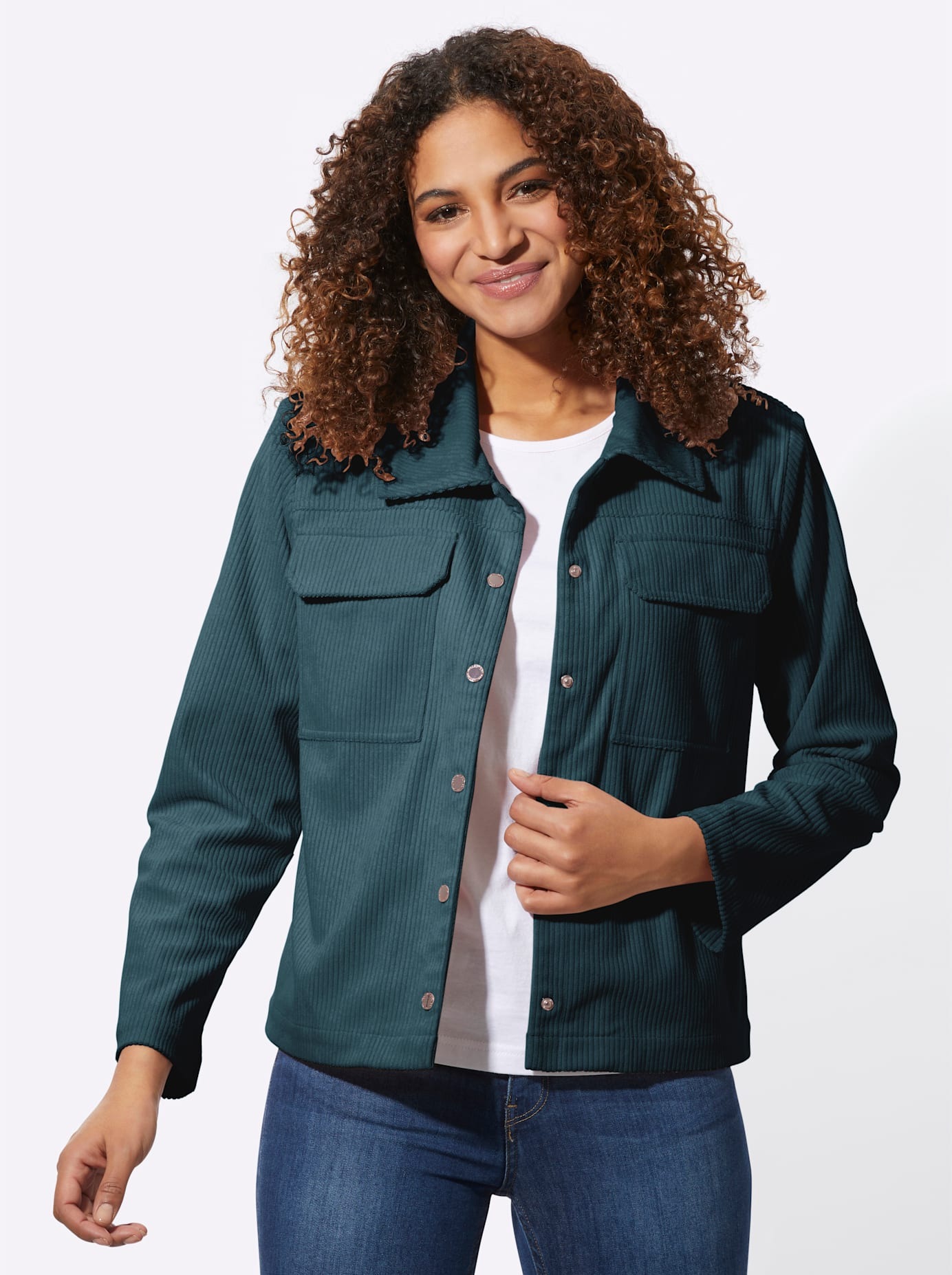 Casual Looks Jackenblazer "Cord-Blazer" günstig online kaufen