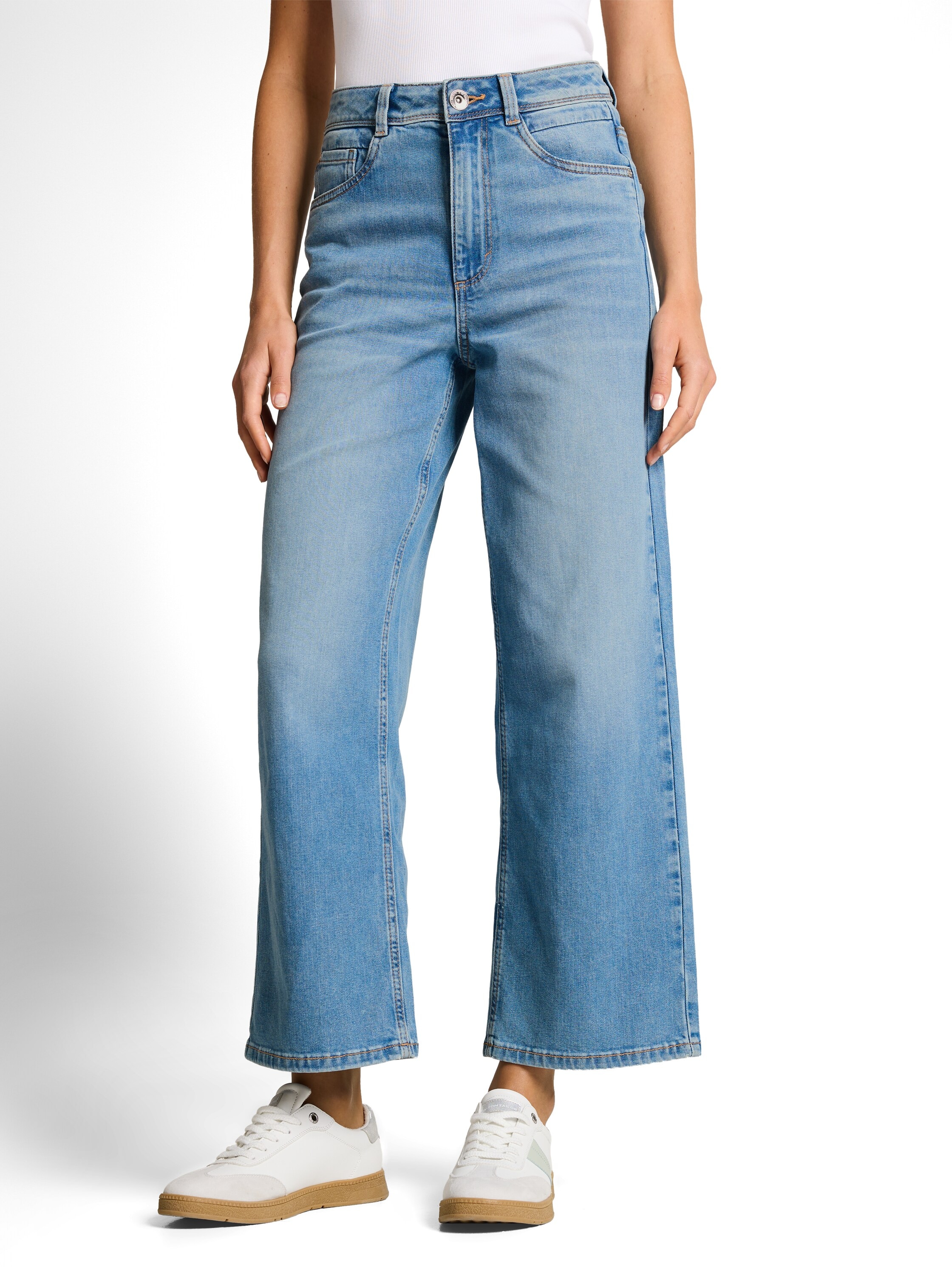 TOM TAILOR High-waist-Jeans "NELMA" im Five-Pocket Style günstig online kaufen