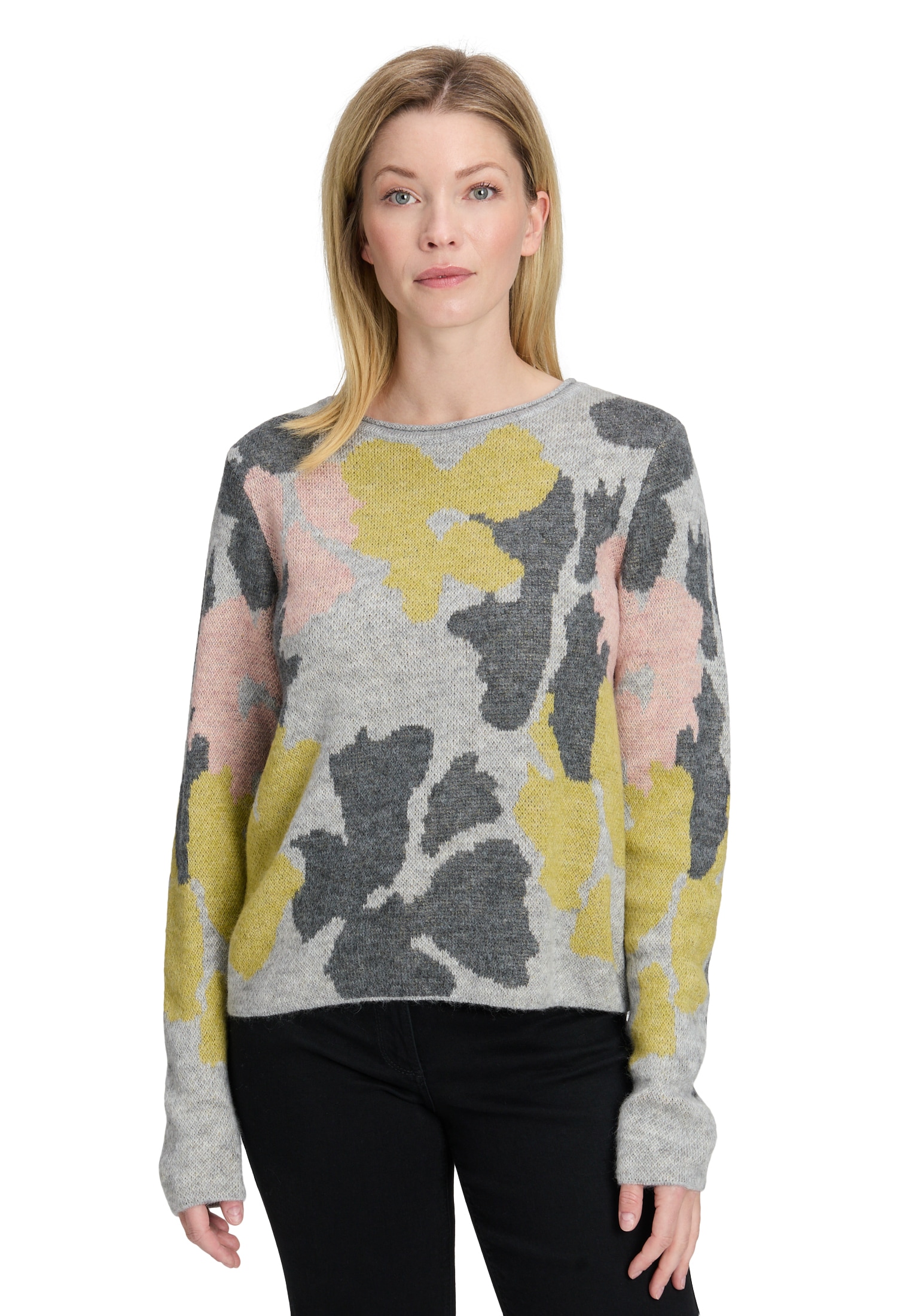 Betty Barclay Strickpullover "Damen Grobstrick-Pullover mit Jacquard" 1 Stk günstig online kaufen