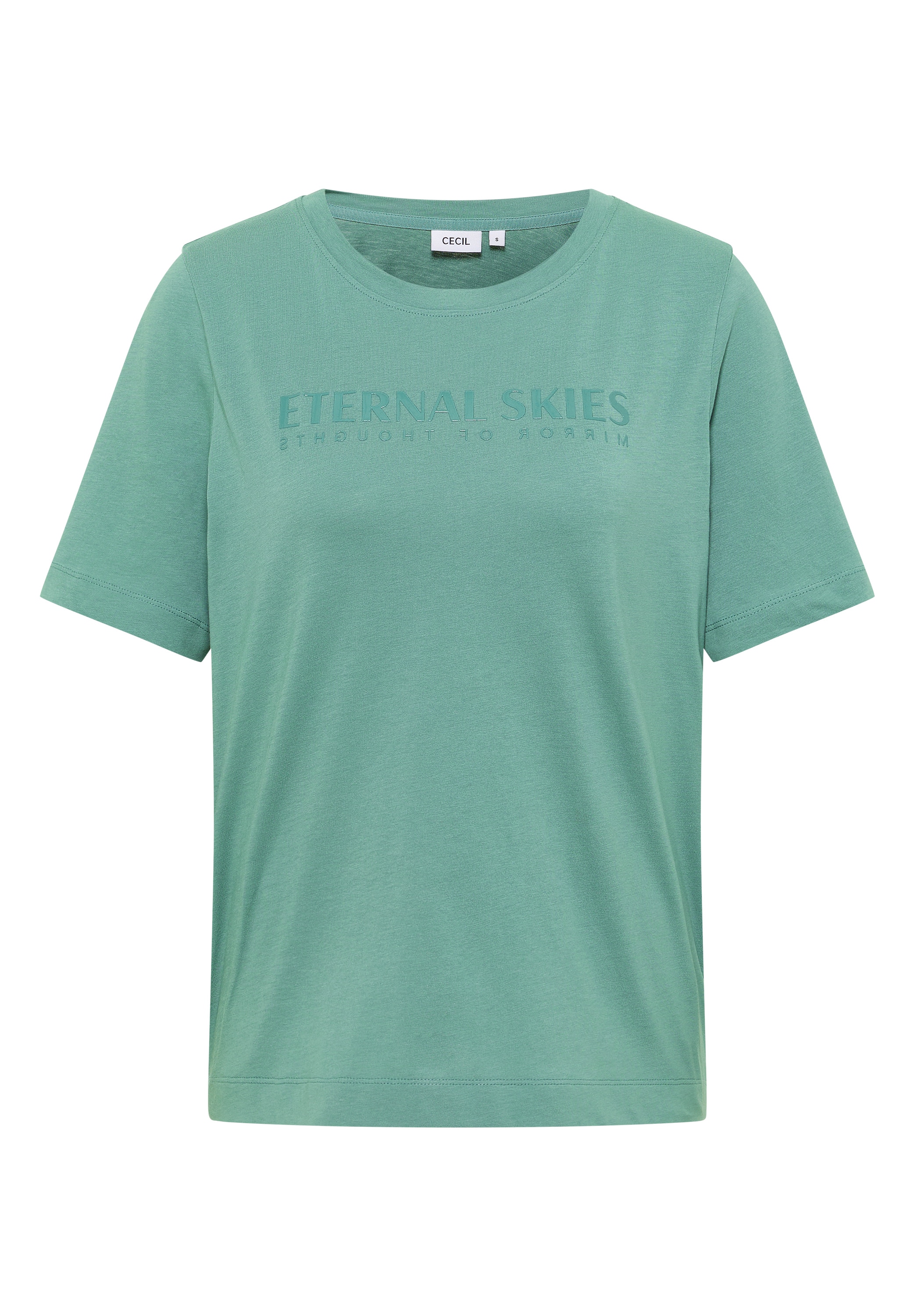 Cecil T-Shirt, mit Wording Artwork