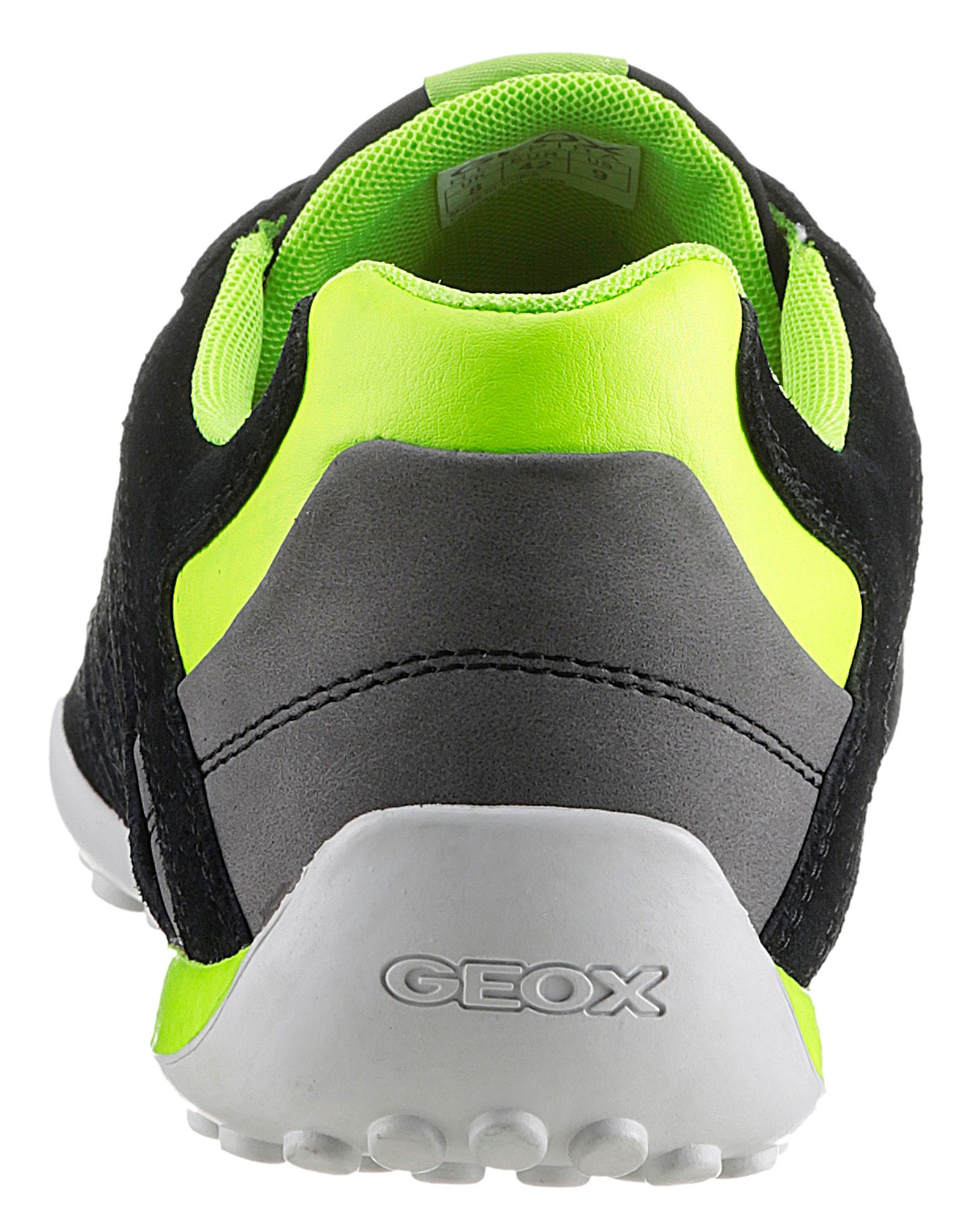 Geox Sneaker »UOMO SNAKE A«, Freizeitschuh, Halbschuh, Schnürschuh mit herausnehmbarer Innensohle