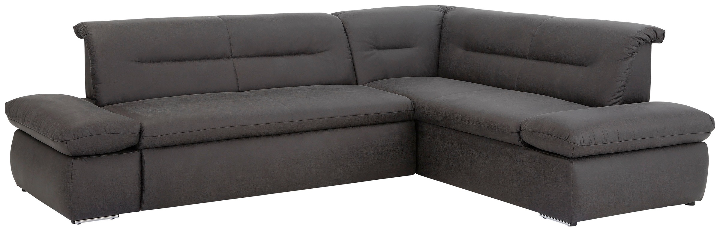 INOSIGN Ecksofa »Avesa L-Form«, Wahlweise mit Arm- und Bettfunktion, B/T/H: 275/211/80 cm
