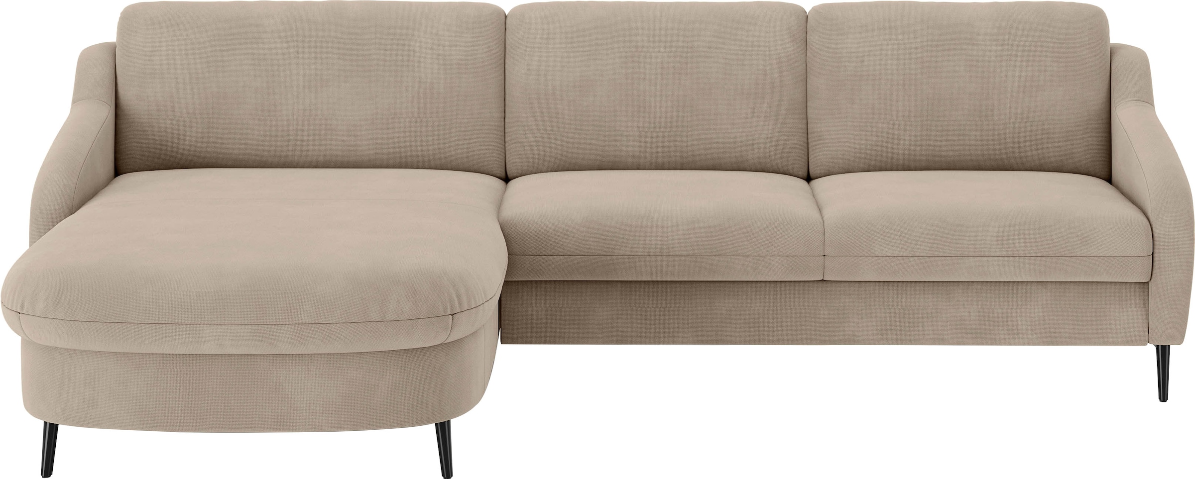 sit&more Ecksofa "Soul L-Form" wahlweise mit Bettfunktion und Bettkasten od günstig online kaufen