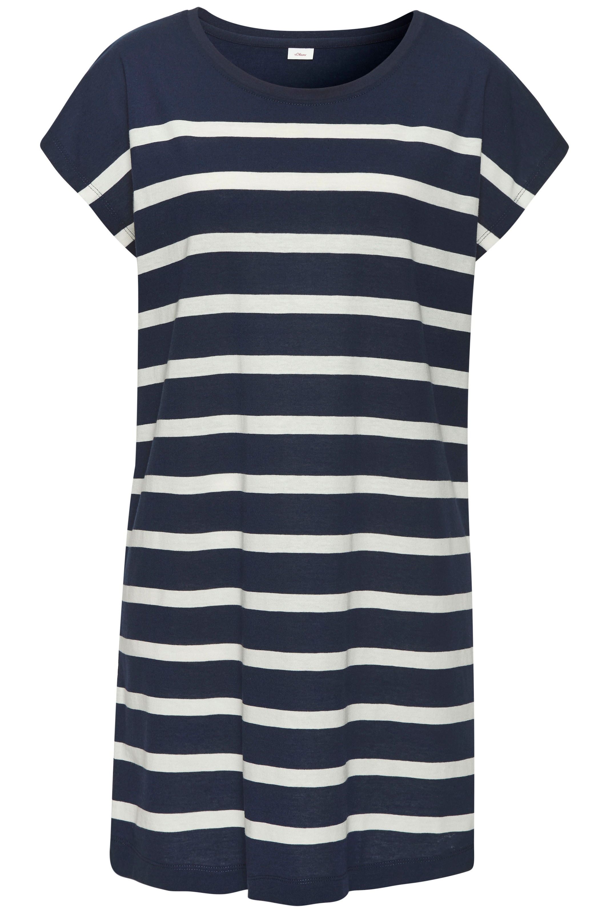 s.Oliver Nachthemd 1-teilig, mit garngefärbten Streifen günstig online kaufen