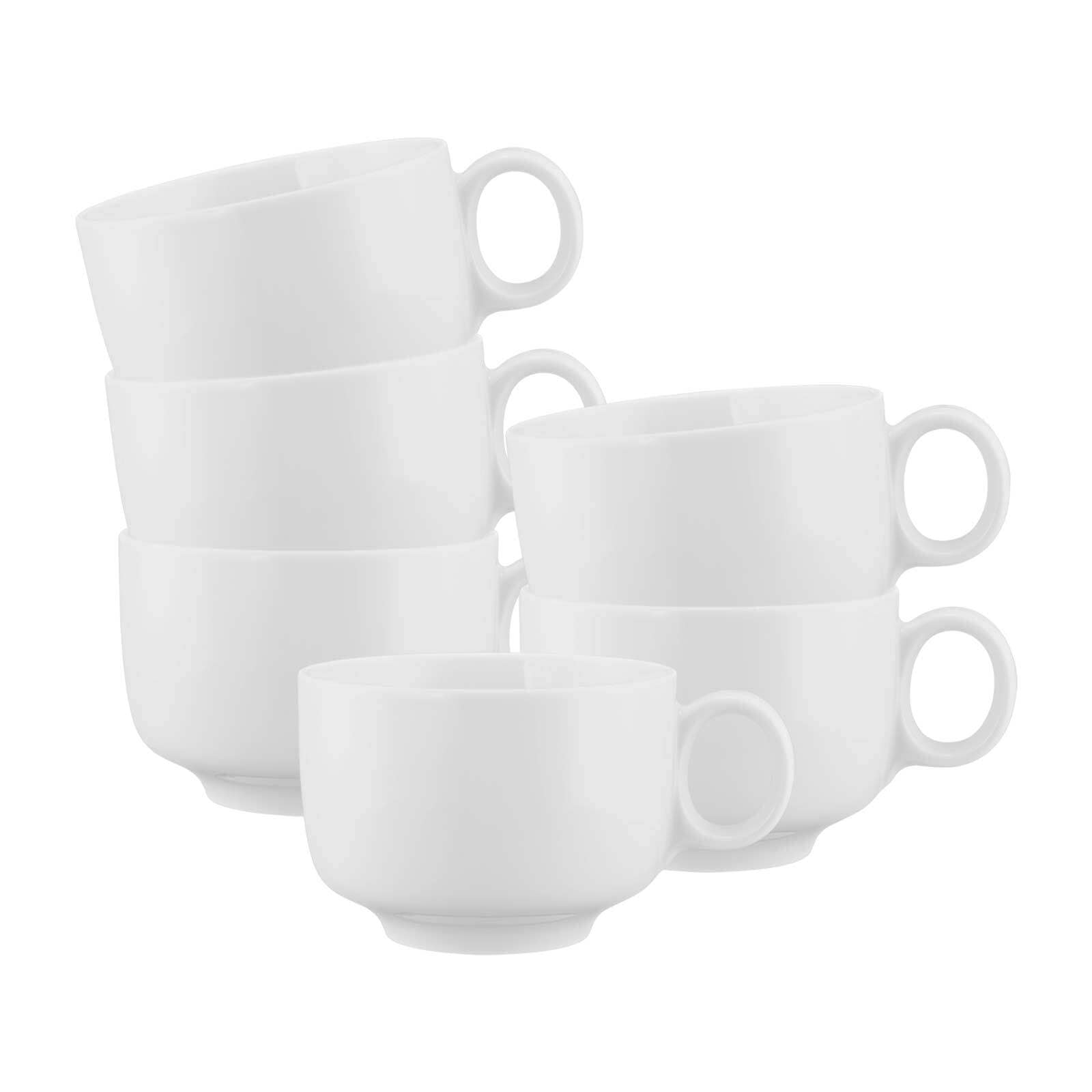 Seltmann Weiden Tasse "Milchkaffeetassen mit Henkel Sento Home 350 ml 6er S günstig online kaufen