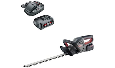 Akku-Heckenschere »18 V BOSCH HOME AND GARDEN COMPATIBLE HT 1845«, (Set), inkl. Akku...