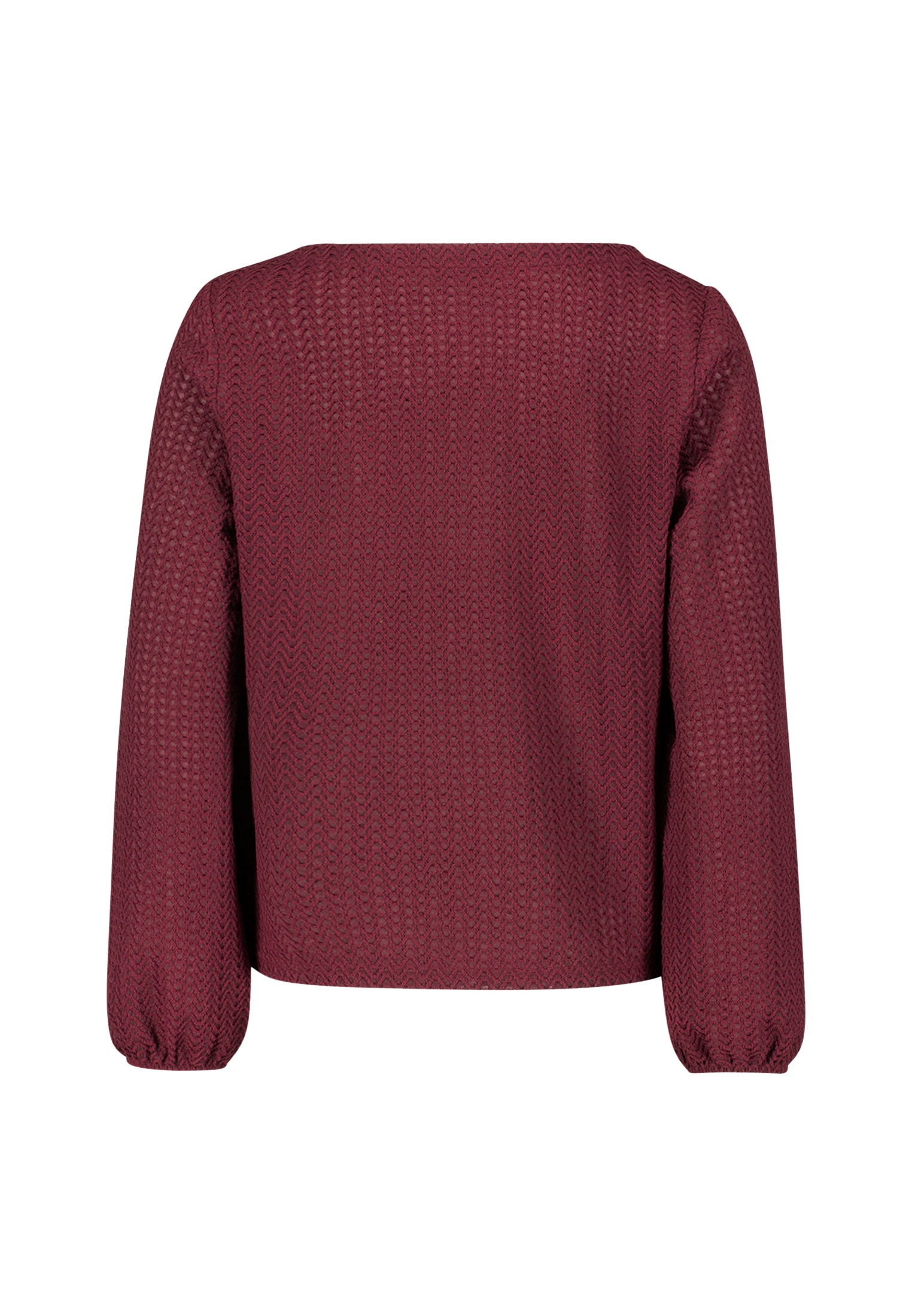 Zero Kurzarmshirt »zero Damen Strukturshirt mit Rundausschnitt«, (1 tlg.), Plain/ohne Details