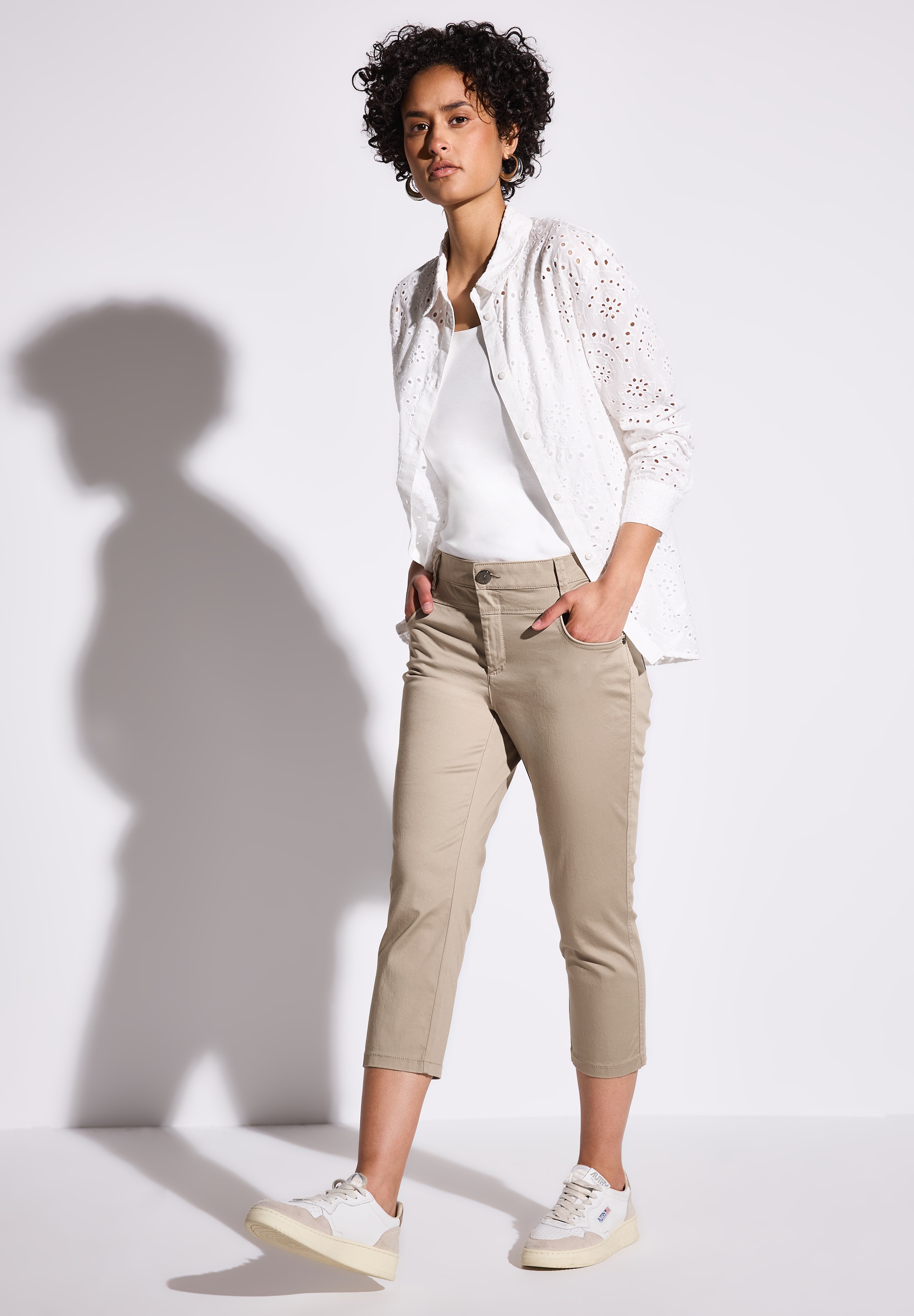 STREET ONE 3/4-Hose, Middle Waist