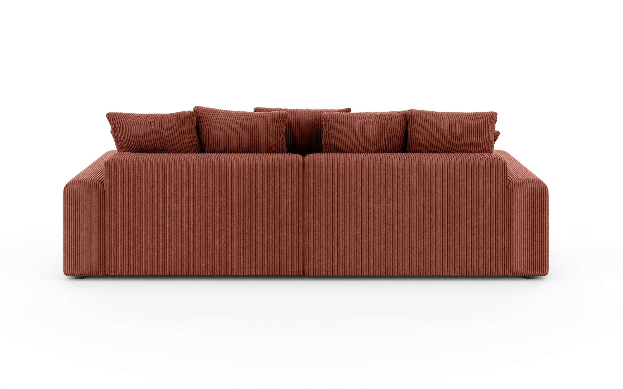 Home affaire Ecksofa »LAKESIDE klein mit Bettfunktion und Bettkasten, B/T/H 235/142/84 cm«, L-Form, Recamiere beidseitig montierbar, mit Wellenunterfederung