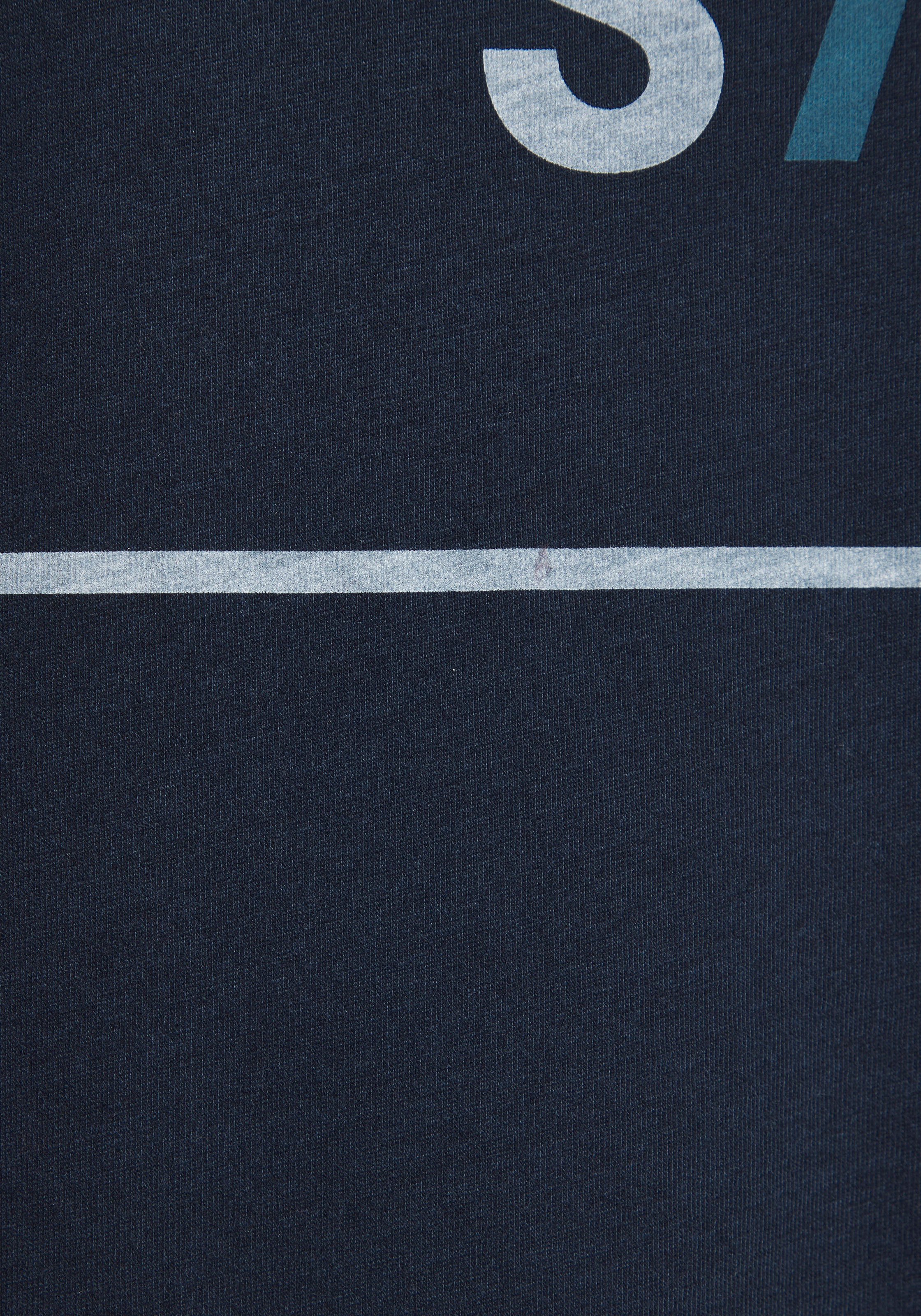 Elbsand Langarmshirt , mit Frontdruck, Longsleeve, lockerer Schnitt
