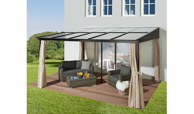 Anbaupavillon »Hawaii«, (Set), BxT: 400x300 cm, Aluminiumgestell