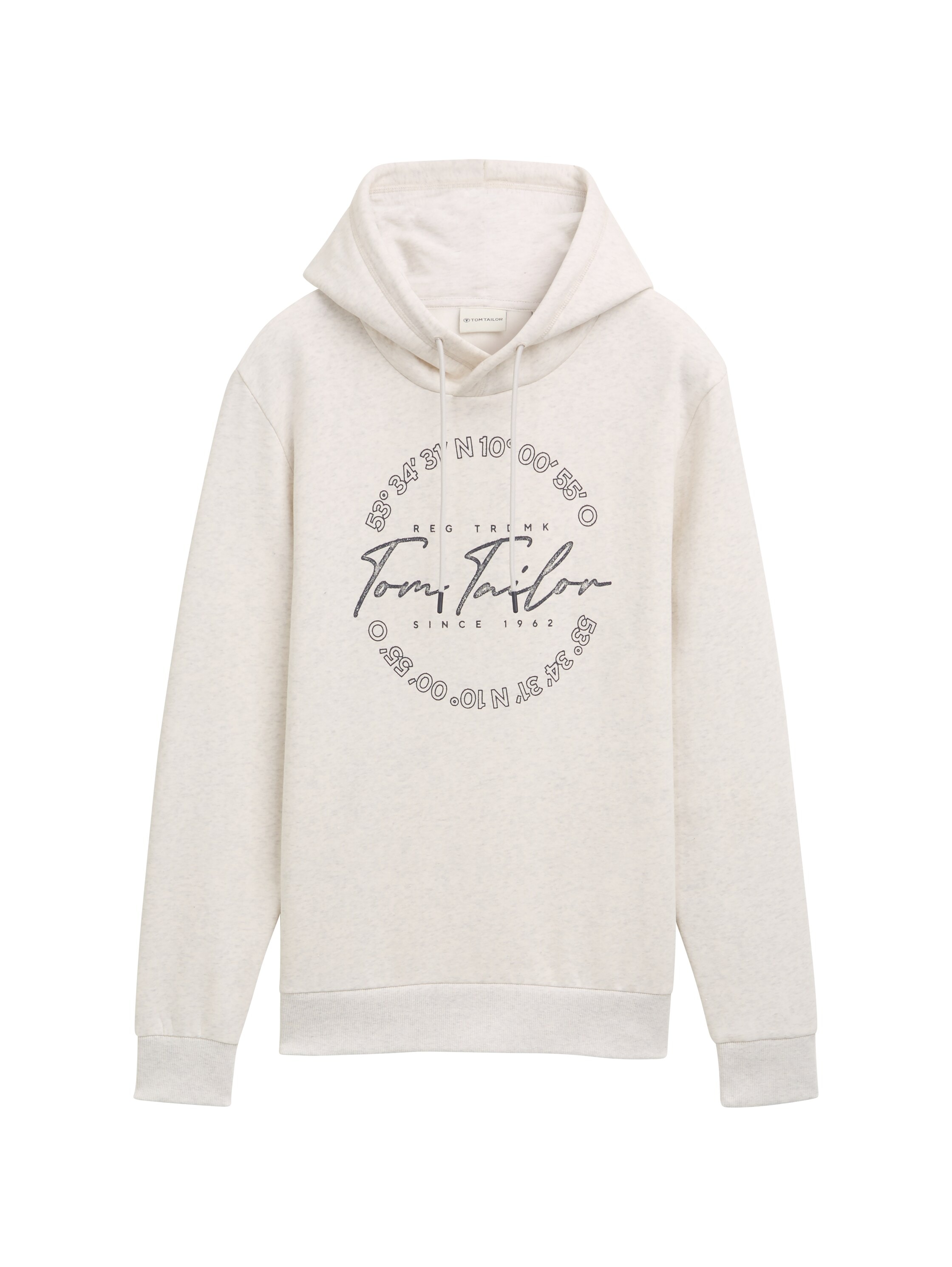 TOM TAILOR Kapuzensweatshirt, mit großem Logo-Frontprint